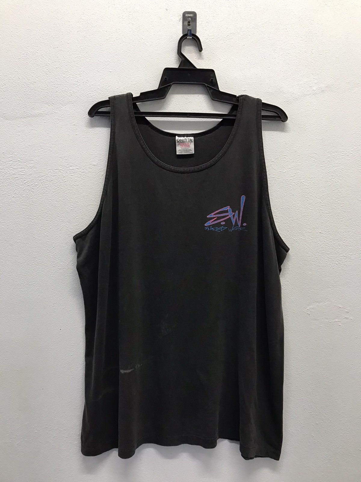 Vintage Vintage Shred Wear Just Shredding It Made In Usa Tank Top Size US XL / EU 56 / 4 - 2 Thumbnail