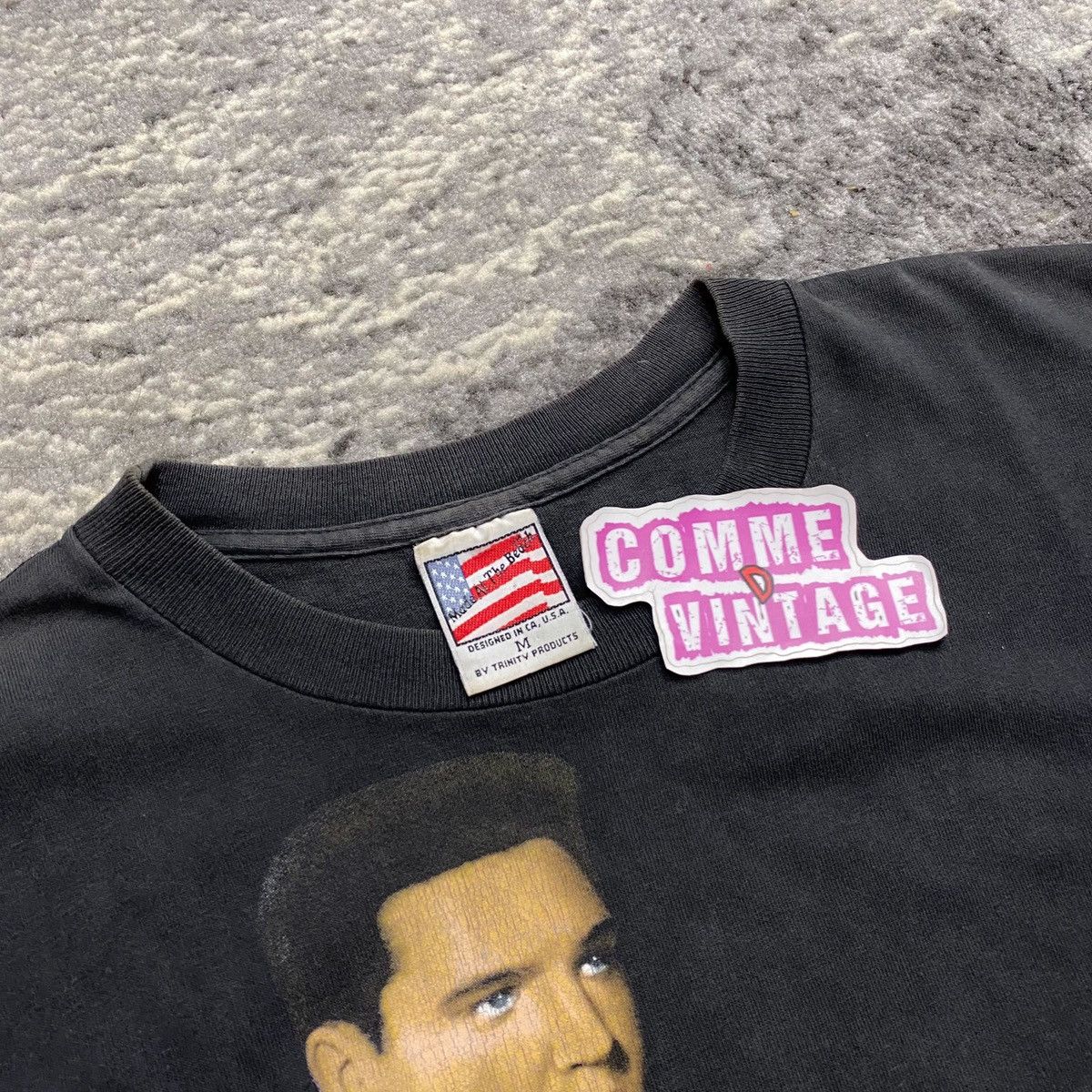 Rap Tees Vintage 1995 elvis presley By trinity product tee Size US M / EU 48-50 / 2 - 2 Thumbnail