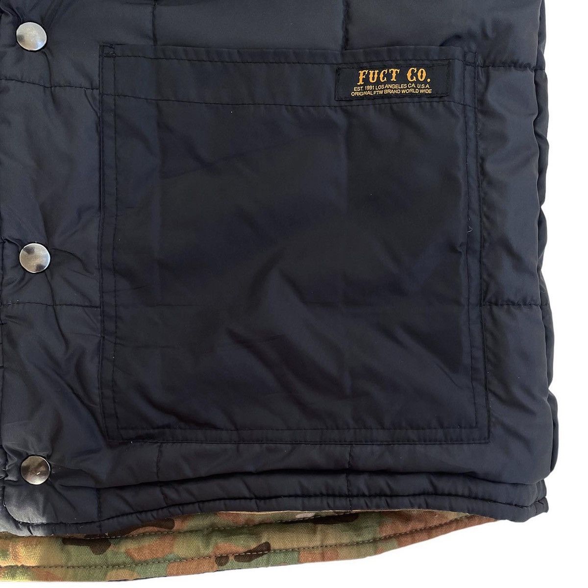 FUCT FUCT Co, SSDD Camo Reversible Tactical Vest Size US M / EU 48-50 / 2 - 7 Thumbnail