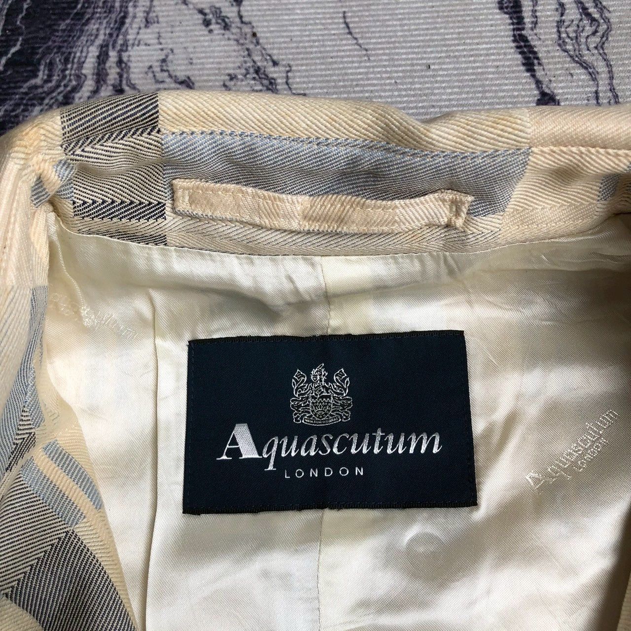Aquascutum Vintage Aquascutum London Plaid Trench Coat England Size M / US 6-8 / IT 42-44 - 6 Thumbnail