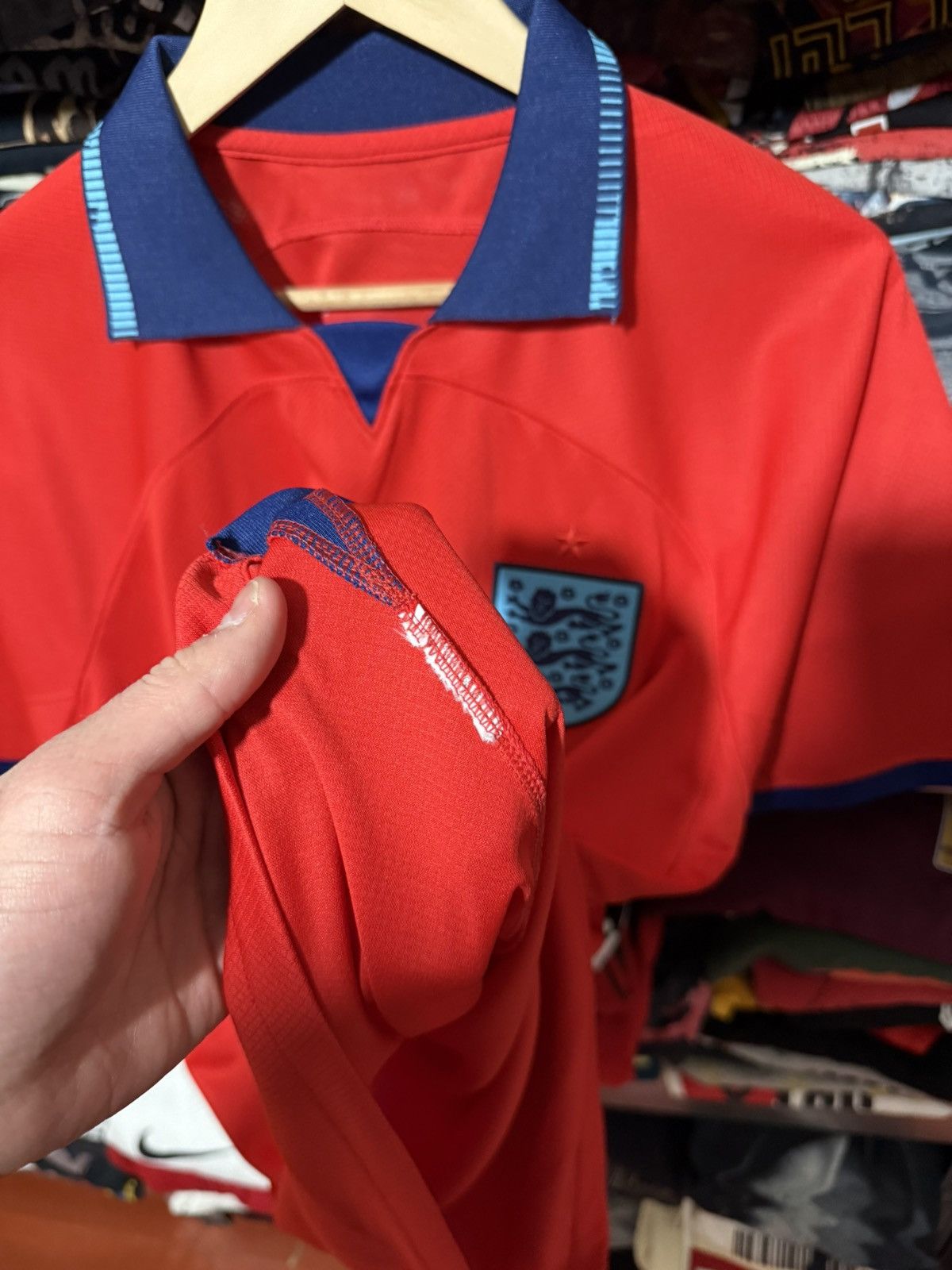 Nike Nike England 2022 2023 Away Soccer Football Jersey Size US XXL / EU 58 / 5 - 7 Thumbnail