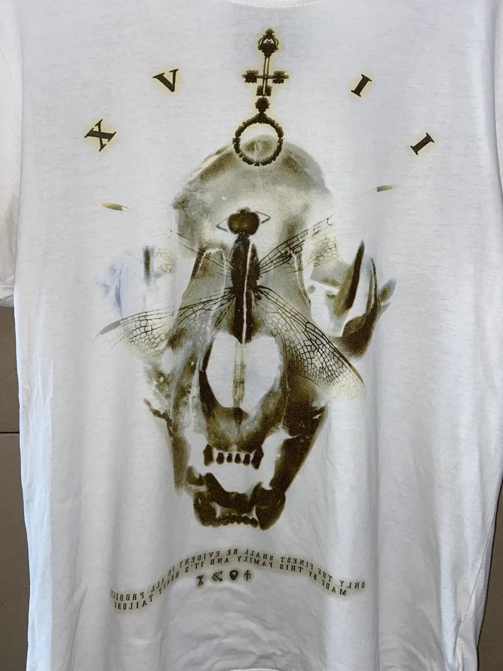 Affliction 🔞VINTAGE SKULLS DEVIL TEE T SHIRT Y2K HELL AFFLICTION GOD Size US L / EU 52-54 / 3 - 10 Thumbnail