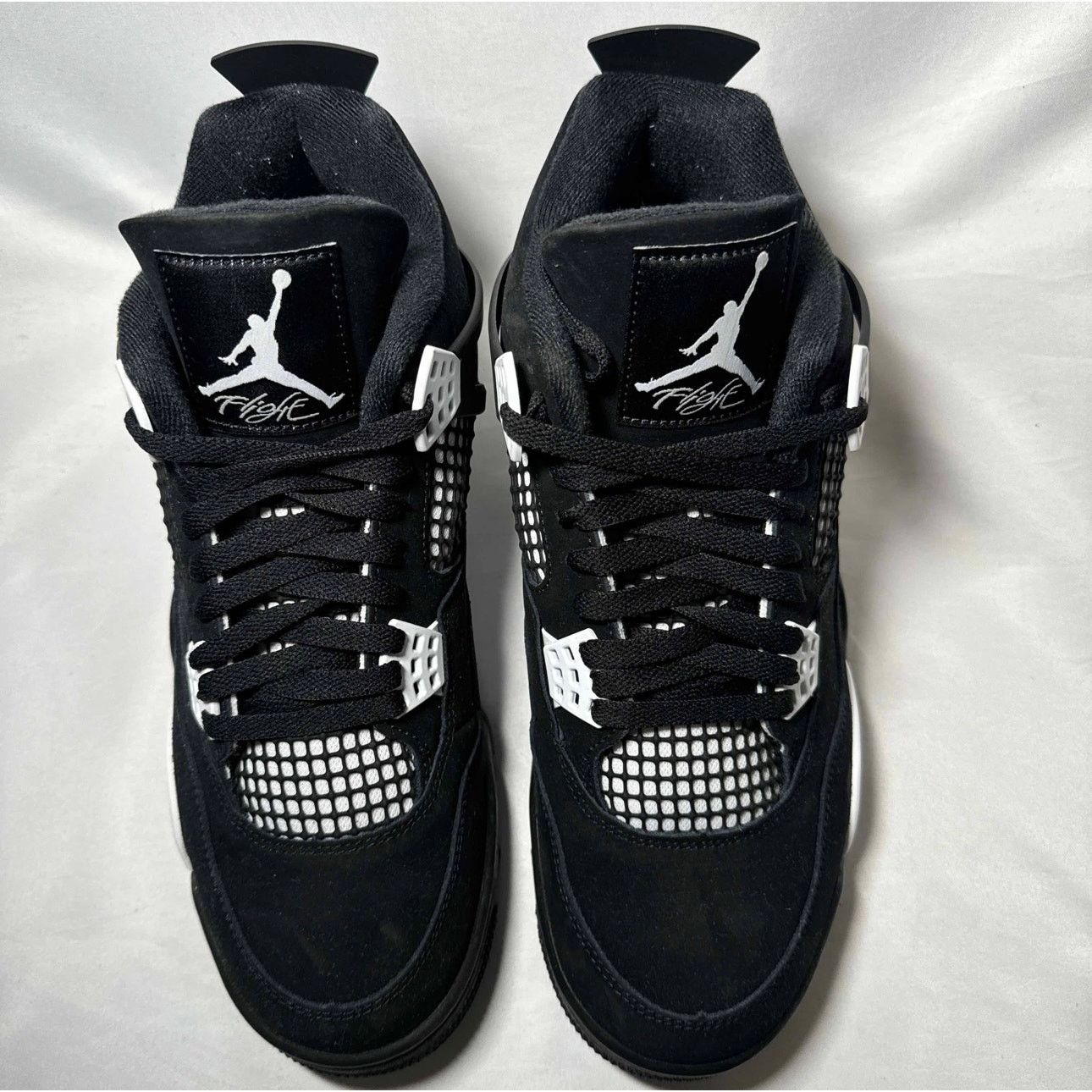 Jordan Brand × Nike Size 10.5 Nike Air Jordan 4 Retro White Thunder Men's Shoes Size US 10.5 / EU 43-44 - 4 Thumbnail