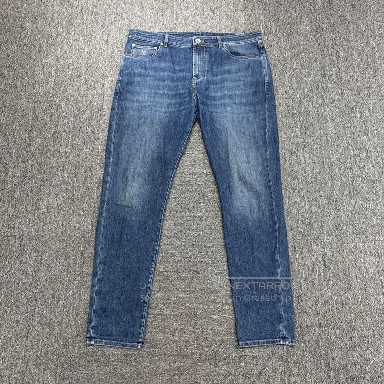 Brunello Cucinelli Brunello Cucinelli Distressed Denim Pants Size US 32 / EU 48 - 1 Thumbnail