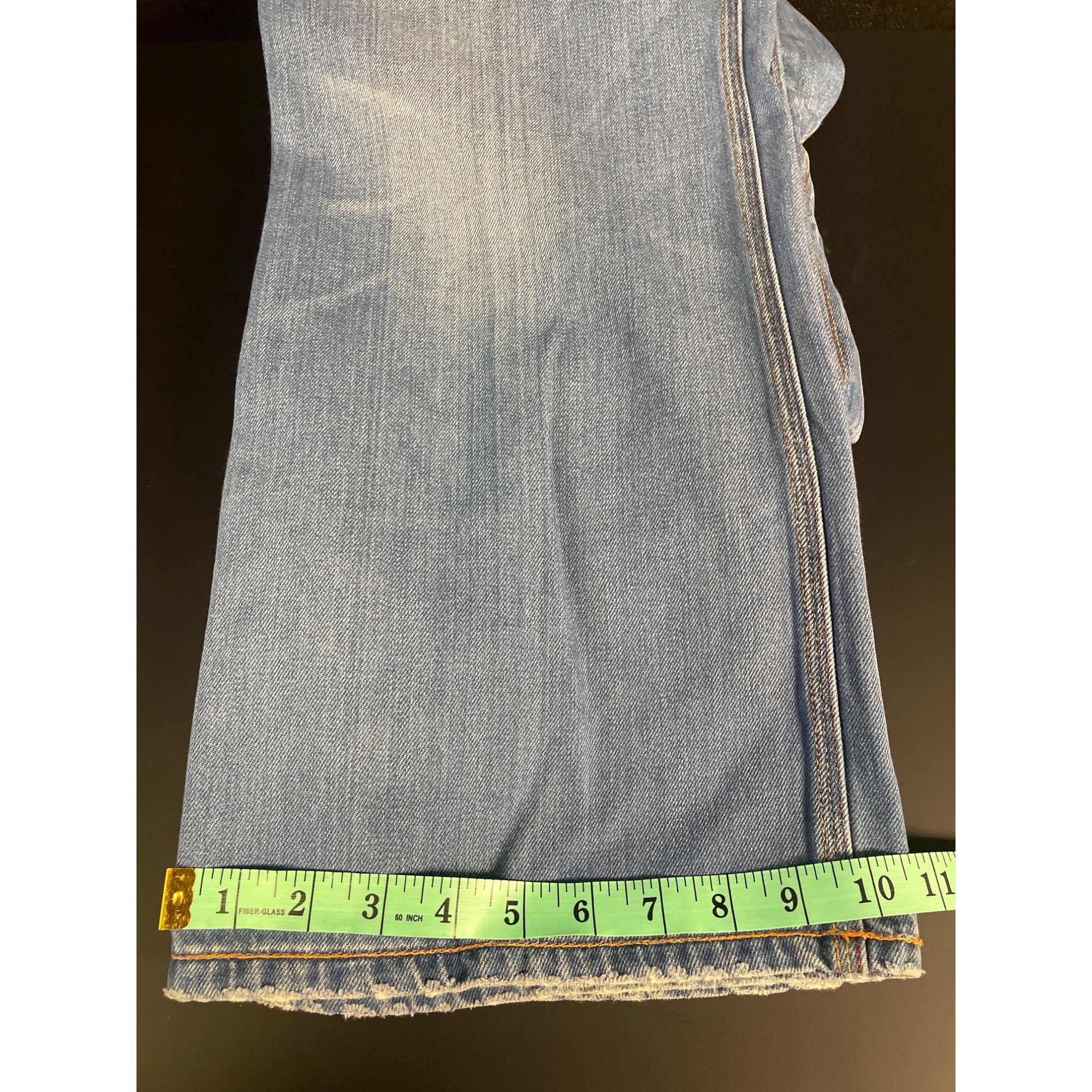 Diesel Diesel Men's Blue Button Fly washed Jeans size 36 x 29 SKU : Size US 36 / EU 52 - 4 Thumbnail