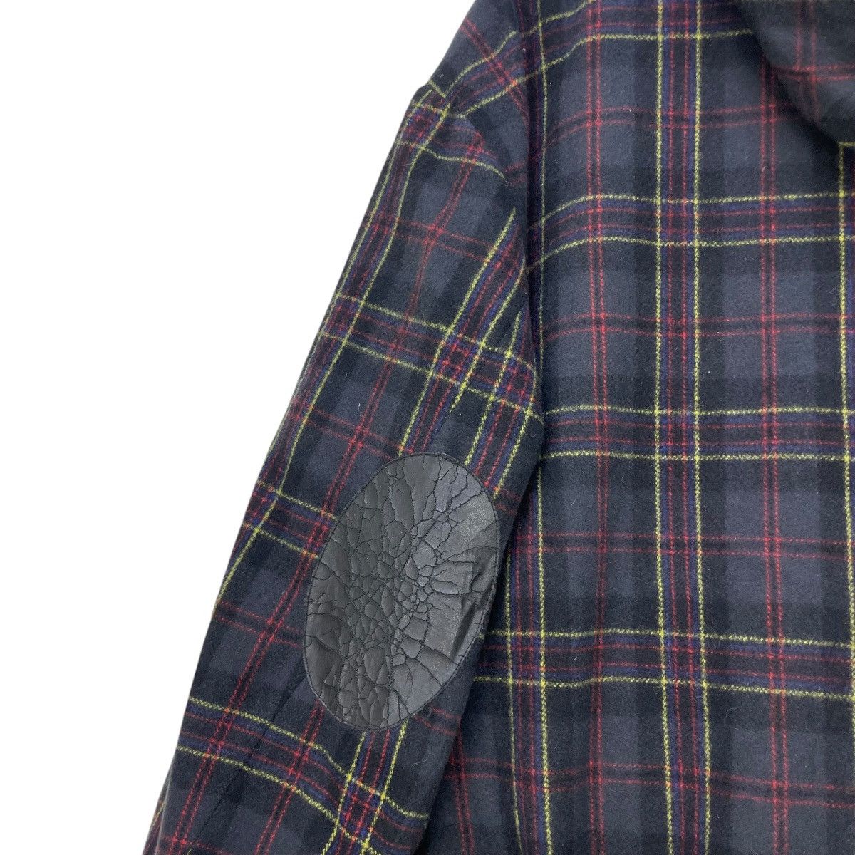 Japanese Brand × Swagger × Tenderloin 💥Vintage Japanese Brand Swagger Double Elbow Checked Hoodie Size US M / EU 48-50 / 2 - 6 Thumbnail