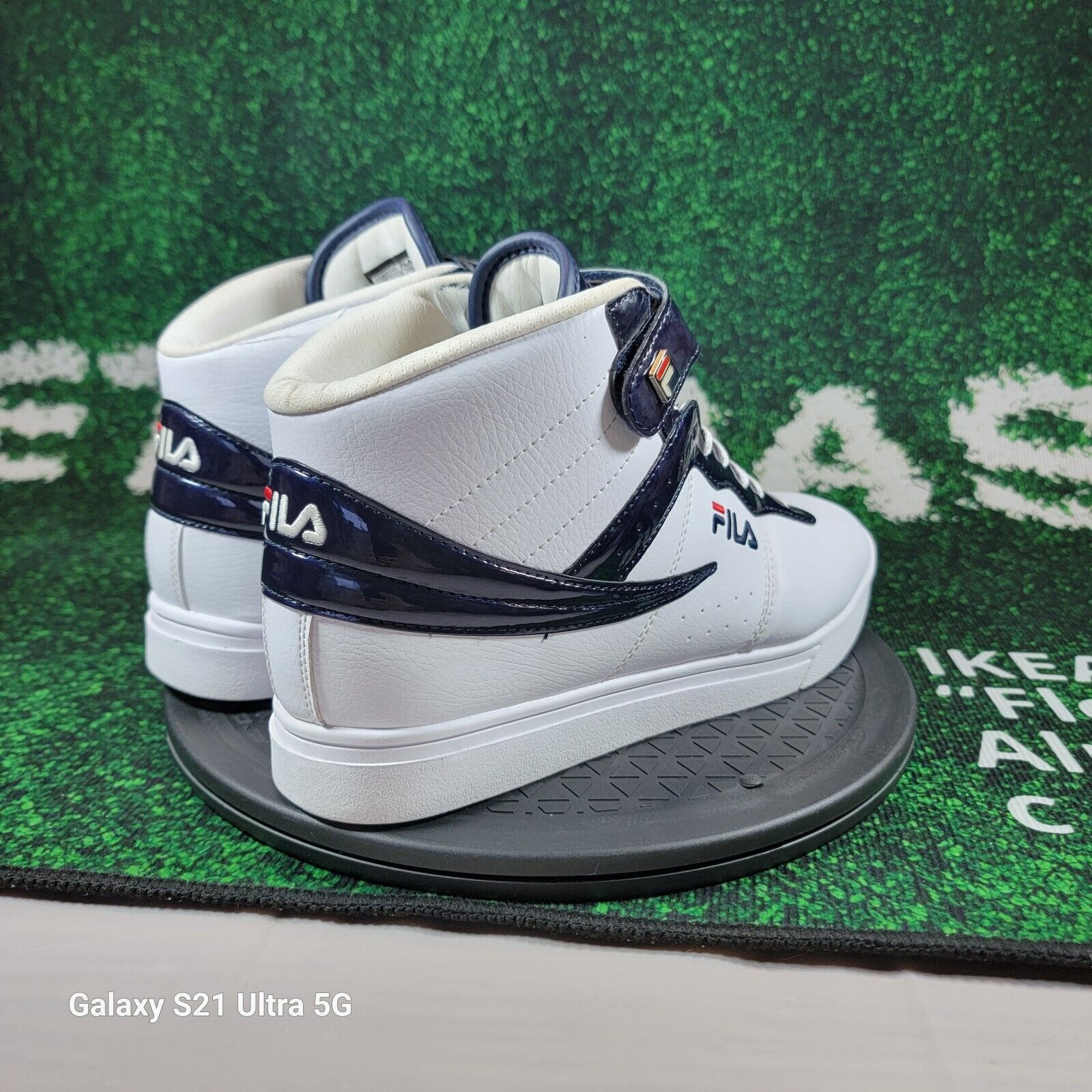 Fila Fila Vulc 13 Mid Anodized White/Blue/Blue 10M Size US 10 / EU 43 - 4 Thumbnail