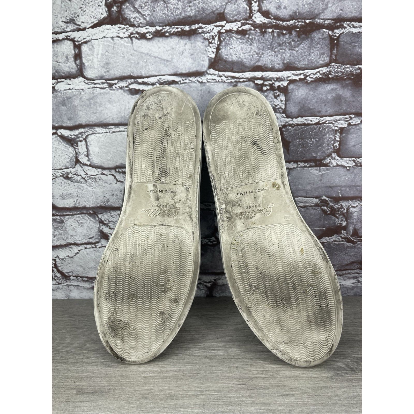 Bergdorf Goodman Goodman Brand Edge Charcoal Suede Casual Lace Low Top Sneake Size US 9 / EU 42 - 22 Thumbnail