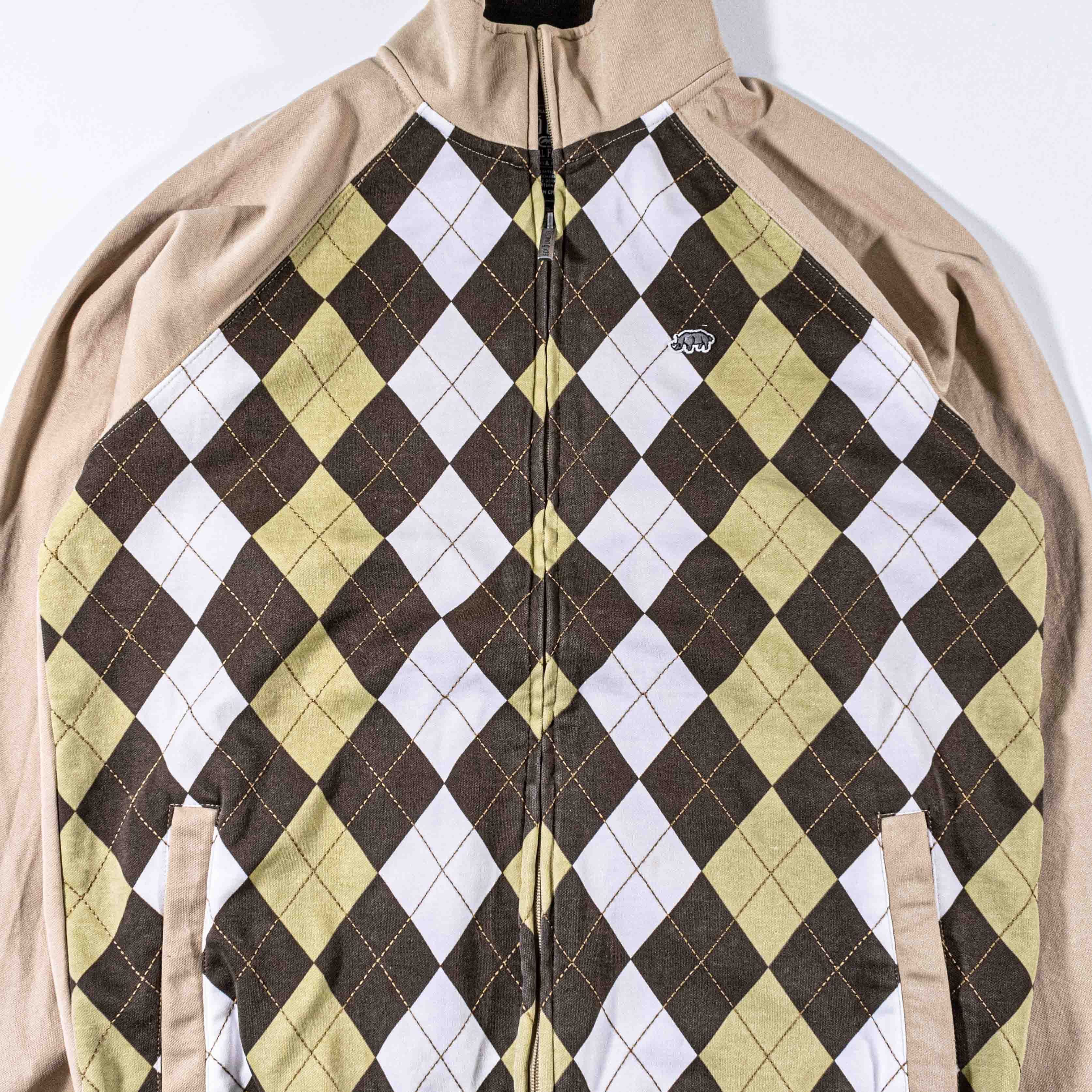 Ecko Unltd. Ecko Unltd Argyle Golf Track Jacket Hip Hop Y2K Zip Up Size US M / EU 48-50 / 2 - 7 Thumbnail