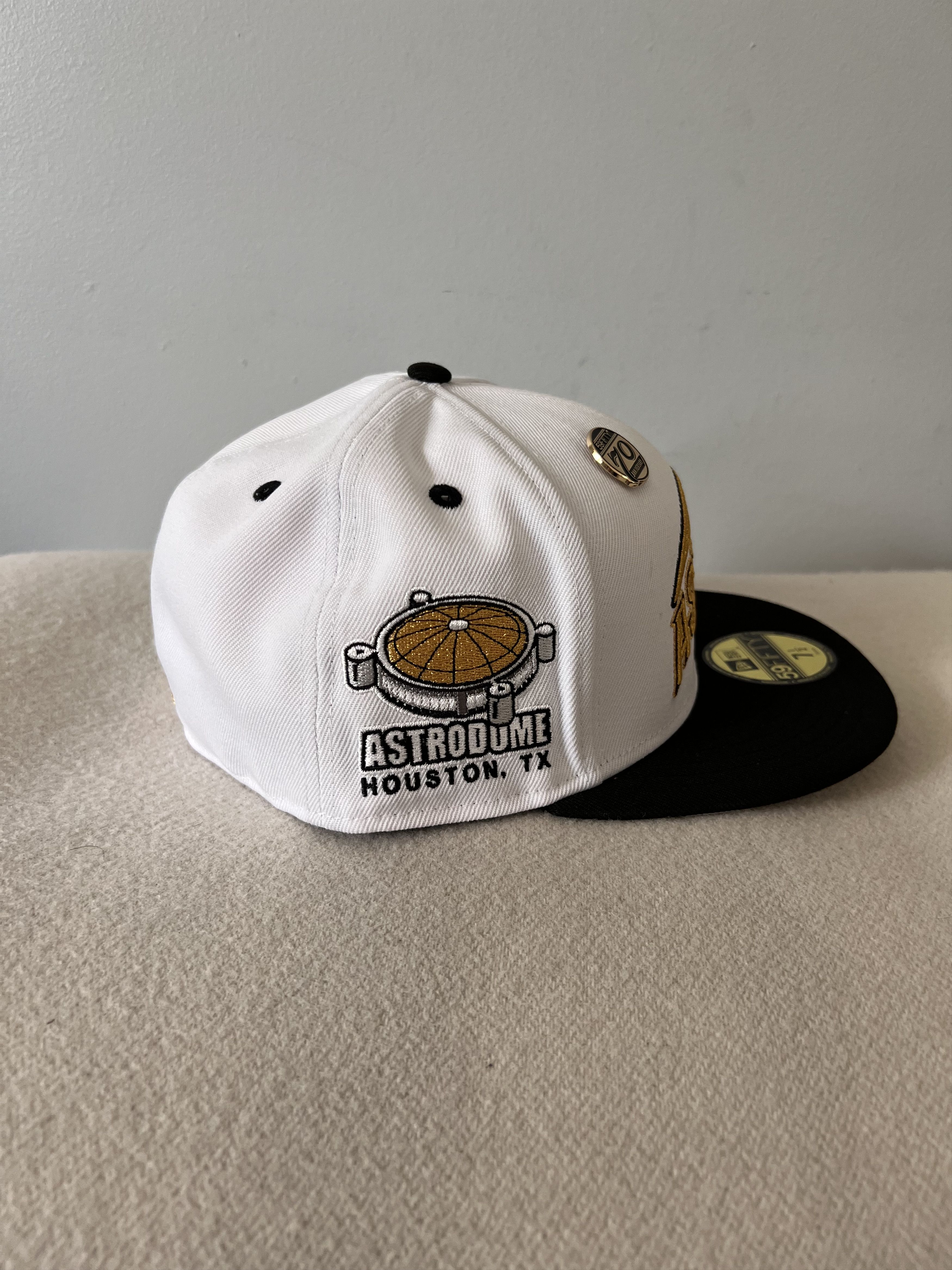 MLB 7 1/2 New Era 5950 Day Houston Astros Astrodome Fitted Hat Size ONE SIZE - 3 Thumbnail