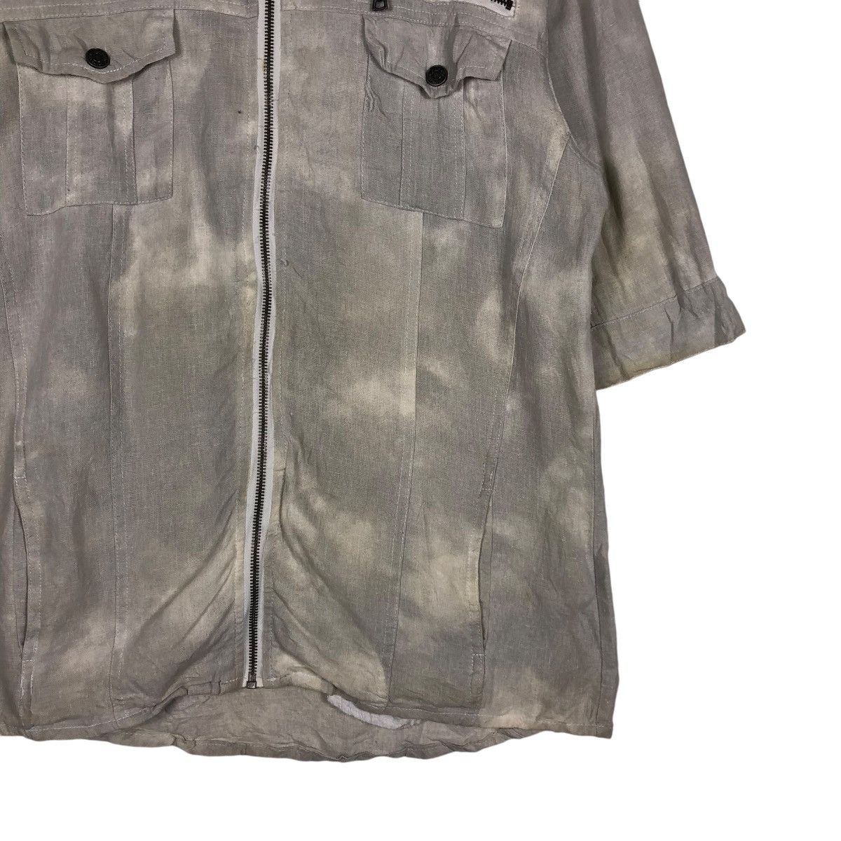In The Attic 🔥VINTAGE ACID WASH DESIGN SHORT SLEEVE JACKET IN THE ATTIC Size US L / EU 52-54 / 3 - 5 Thumbnail