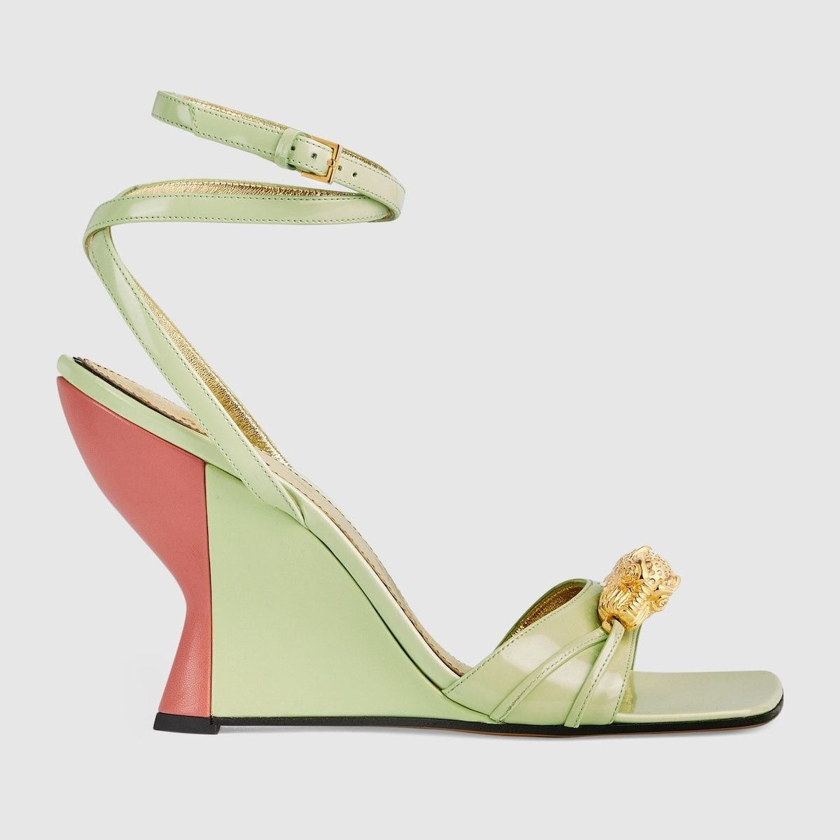 Gucci o1s1wg110125 High Heel Sandals With Hardware in Multicolor Size US 6.5 / IT 36.5 - 1 Thumbnail