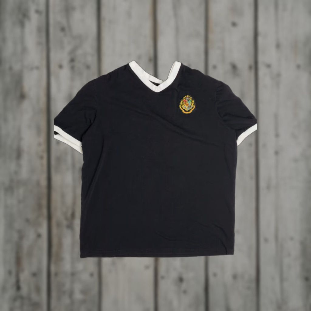Vintage VINTAGE Warner Bros. Harry Potter Draco Quidditch Jersey T-Shirt Black Large Unisex Adults Size US L / EU 52-54 / 3 - 1 Thumbnail