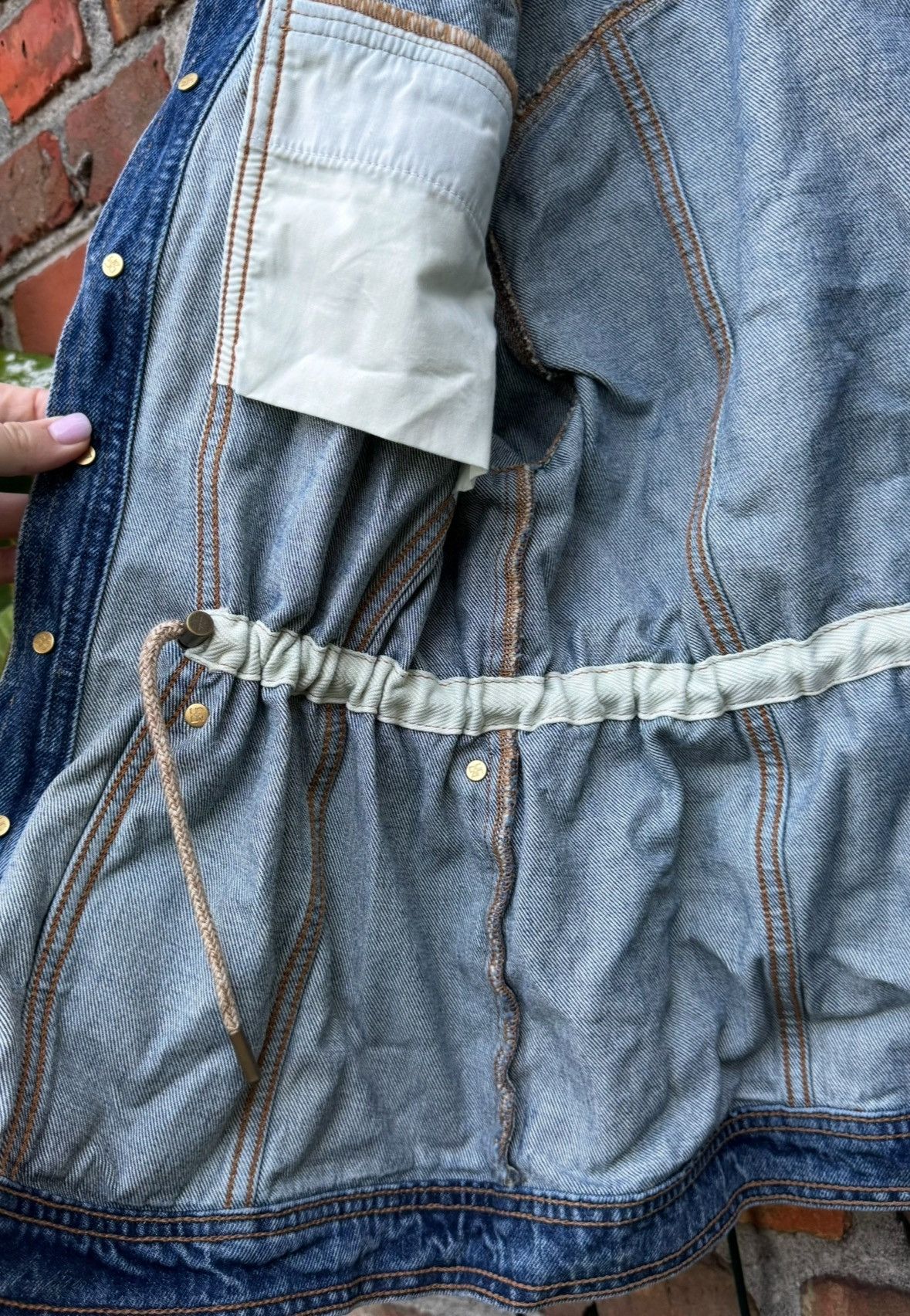 Ulla Johnson Ulla Johnson denim jacket oversize buff sleeves size L Size L / US 10 / IT 46 - 6 Thumbnail