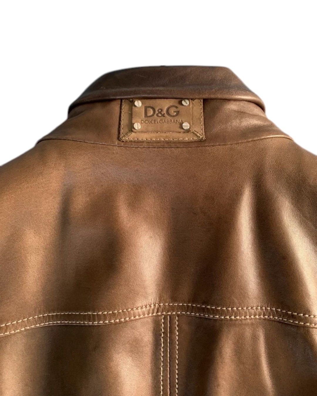 Dolce & Gabbana S/S 2006 LAMBSKIN LEATHER MULTIPOCKET JACKET Size US M / EU 48-50 / 2 - 4 Thumbnail