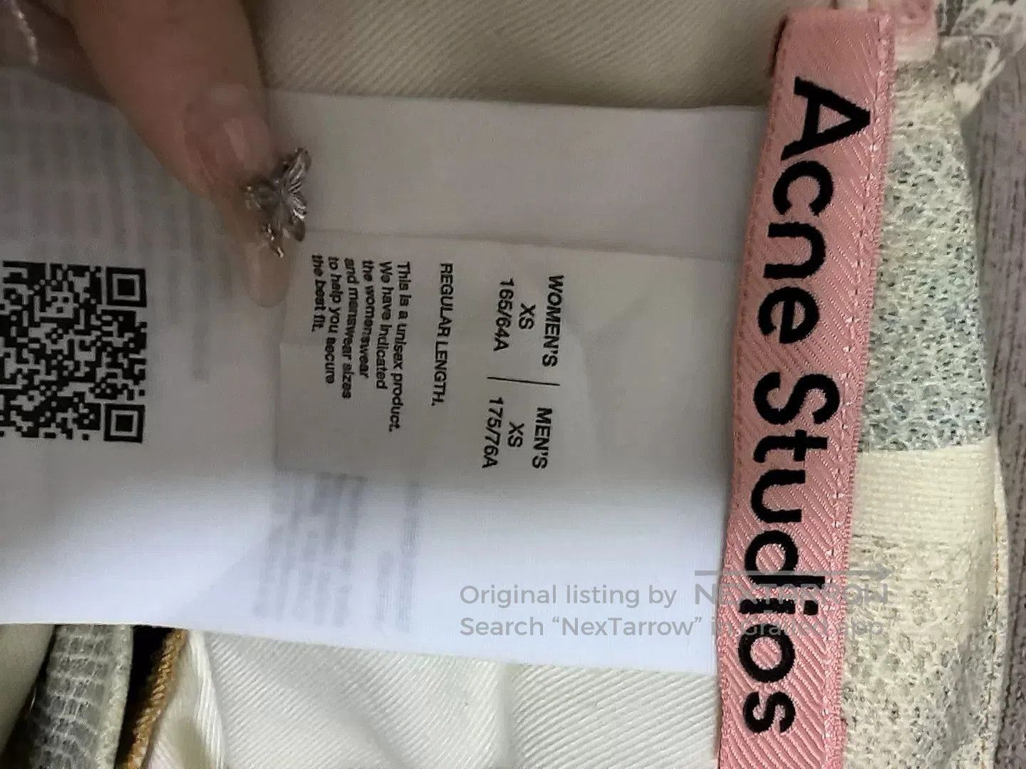 Acne Studios Acne Studios 1981 Pearl Chain Jeans. Size US 26 / EU 42 - 4 Thumbnail