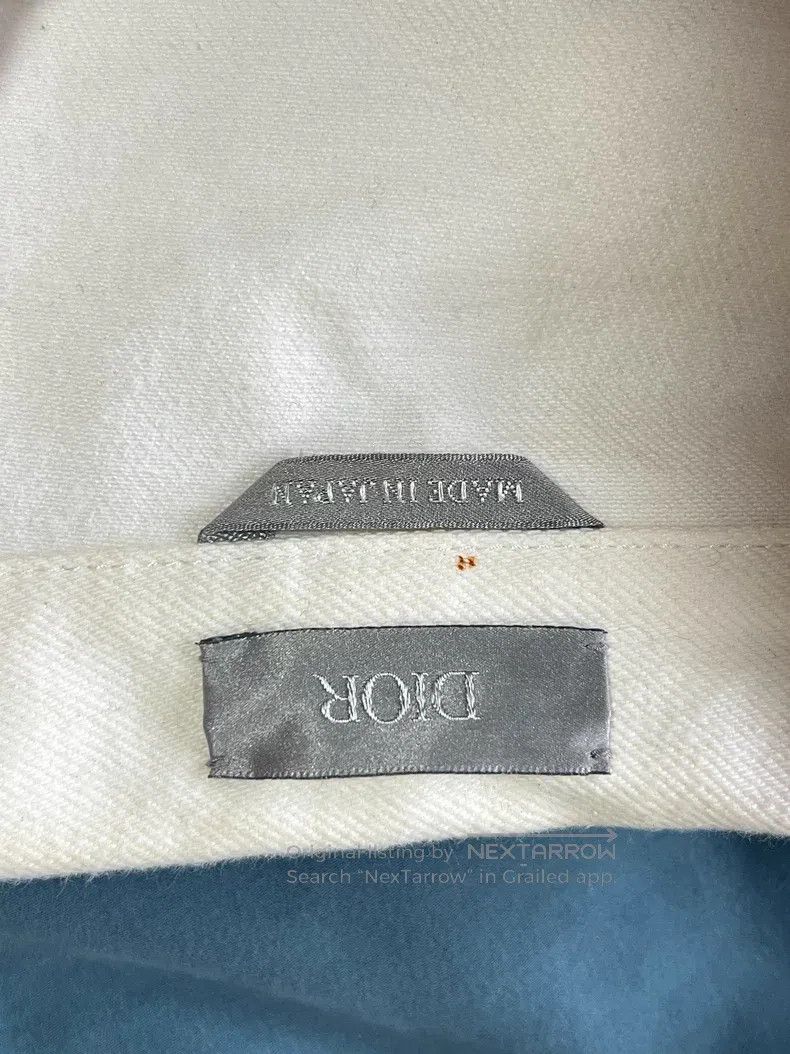 Dior Dior Co-branded white denim jacket Size US M / EU 48-50 / 2 - 5 Thumbnail