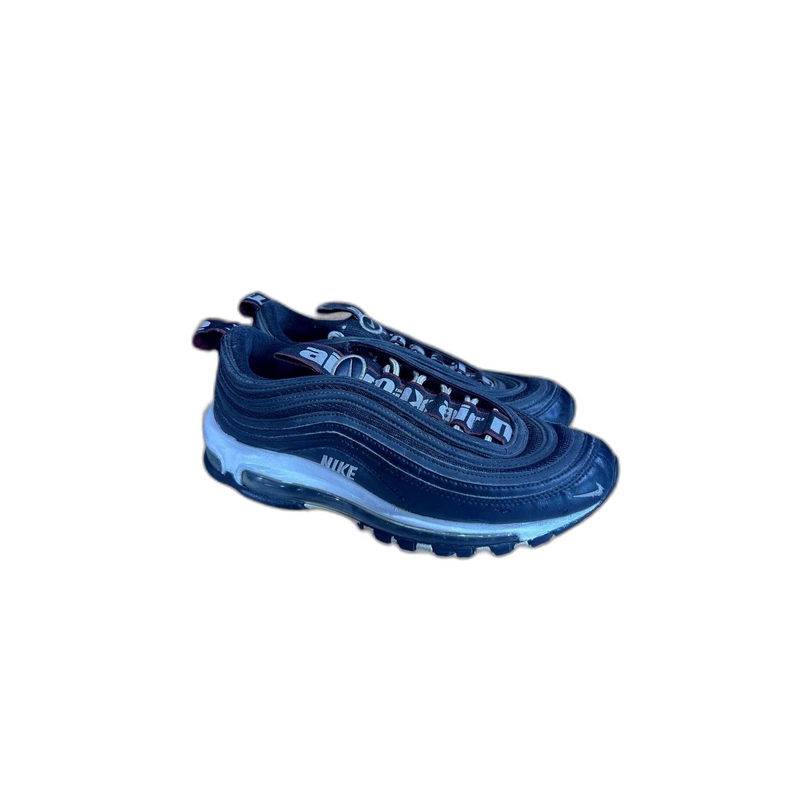 Nike Nike Air Max 97 Premium Mens Sneakers Mens 8 Shoes Black Whi Size US 8 / EU 41 - 2 Thumbnail