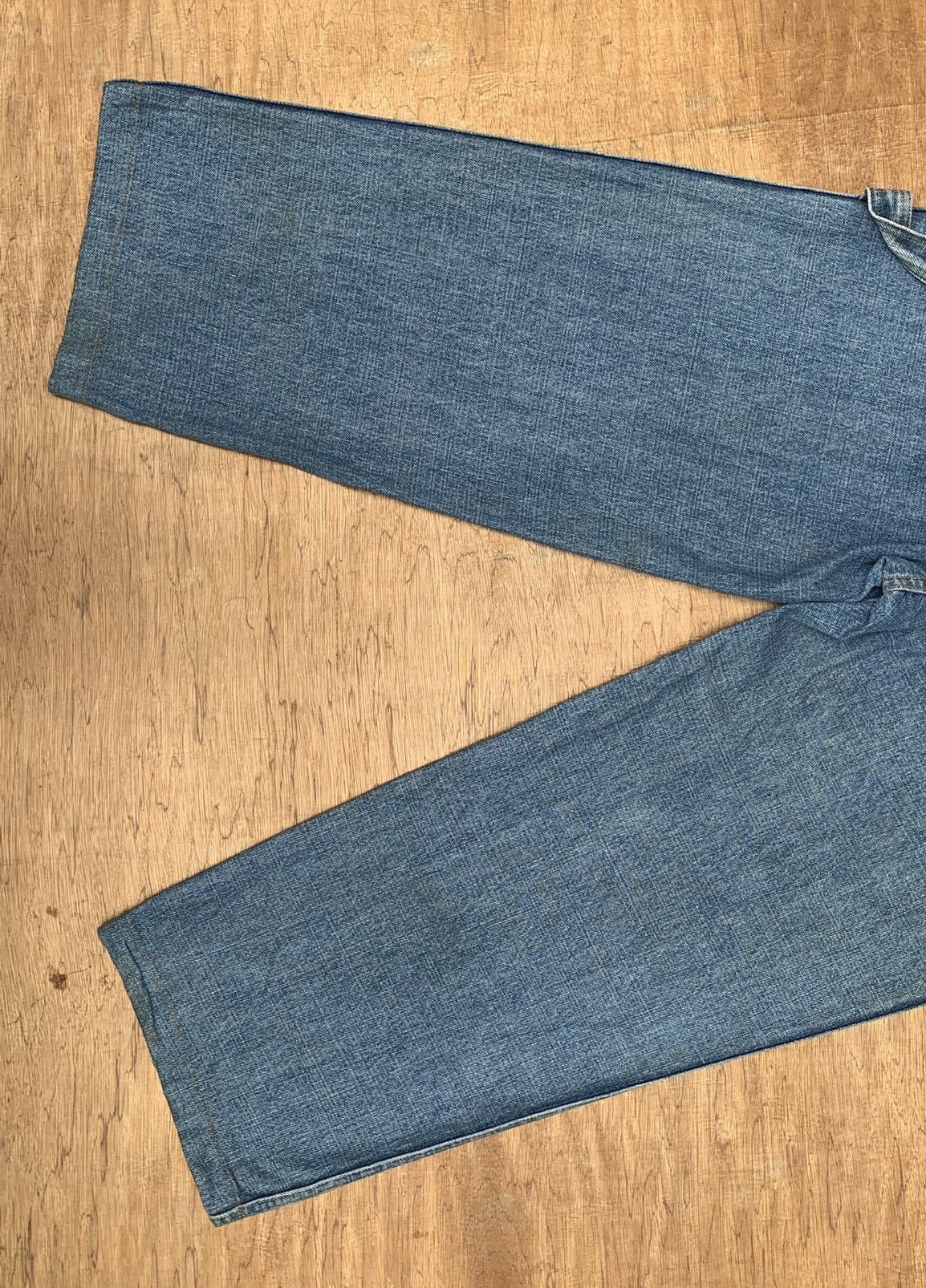 Japanese Brand Vtg PUREPLAYAZ Jeans Baggy Carpenter Like Jnco Hip Hop Pant Size US 31 - 15 Thumbnail