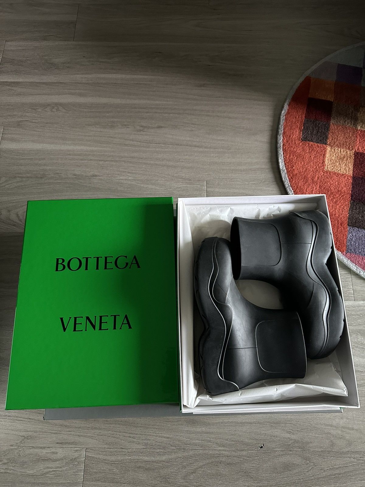 BOTTEGA VENETA PUDDLE BOOTS 41 黒 Bottega Veneta Puddle Boots | Grailed