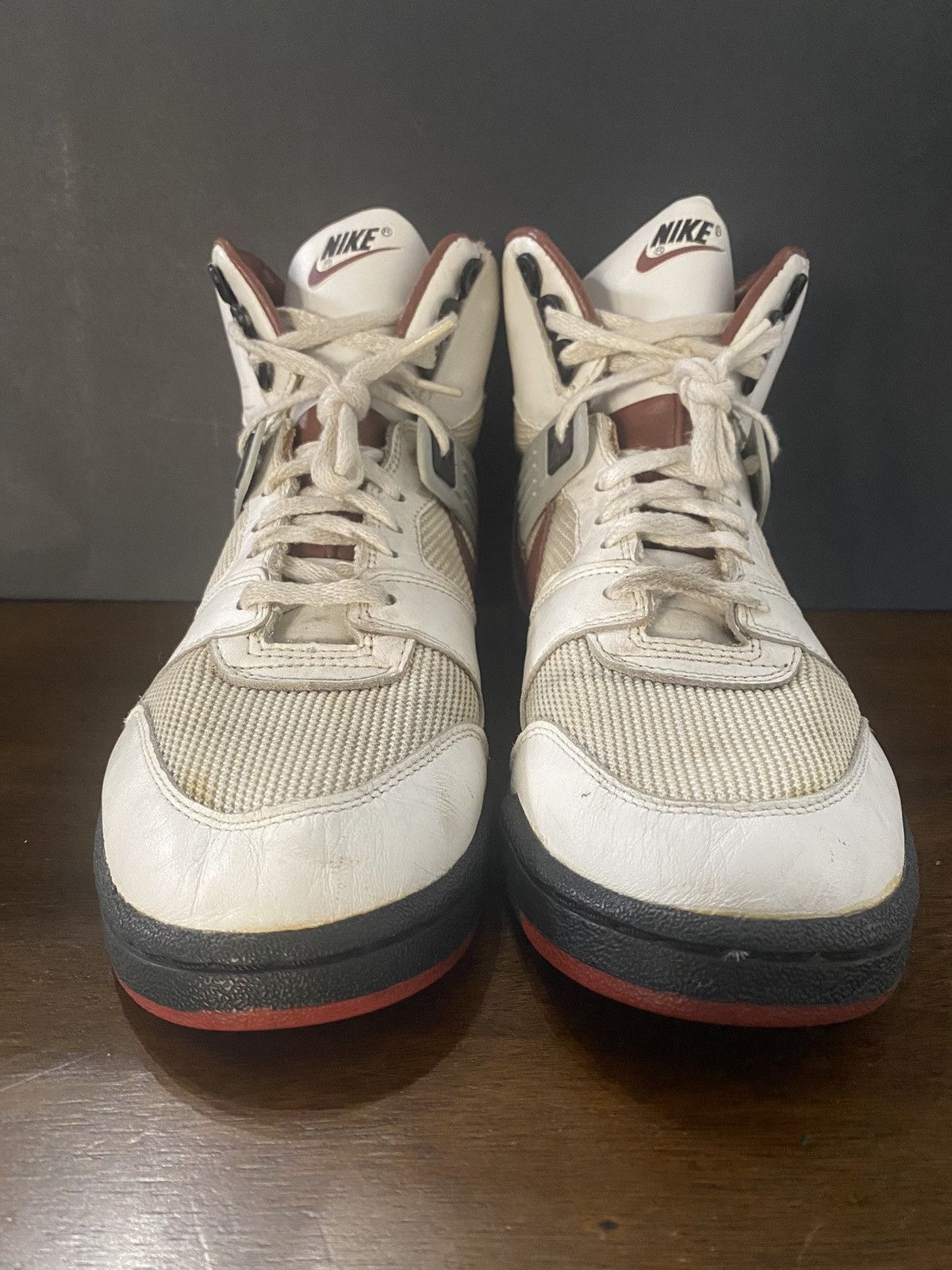Nike Vintage 1989 Nike Mako SX Turf High/Sz 8.5/890203FT1/RARE Size US 8.5 / EU 41-42 - 3 Thumbnail