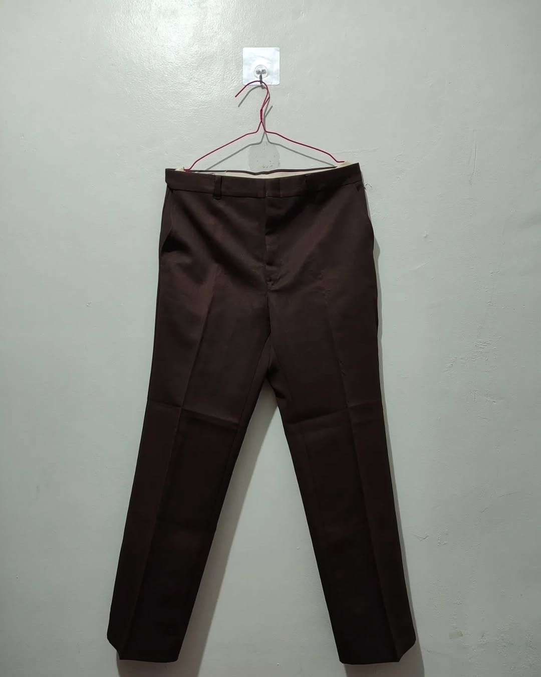 Vintage Vintage New Roads 1970s Mod Pant Talon Zhipper Size US 33 - 1 Thumbnail