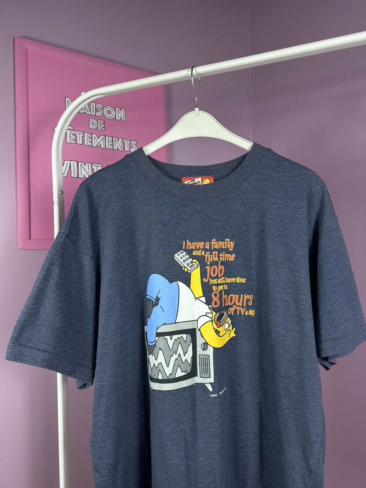 The Simpsons The Simpsons Tee 2000 Homer Fox Tv Vintage T Shirt Humor Cartoon Size US M / EU 48-50 / 2 - 3 Thumbnail