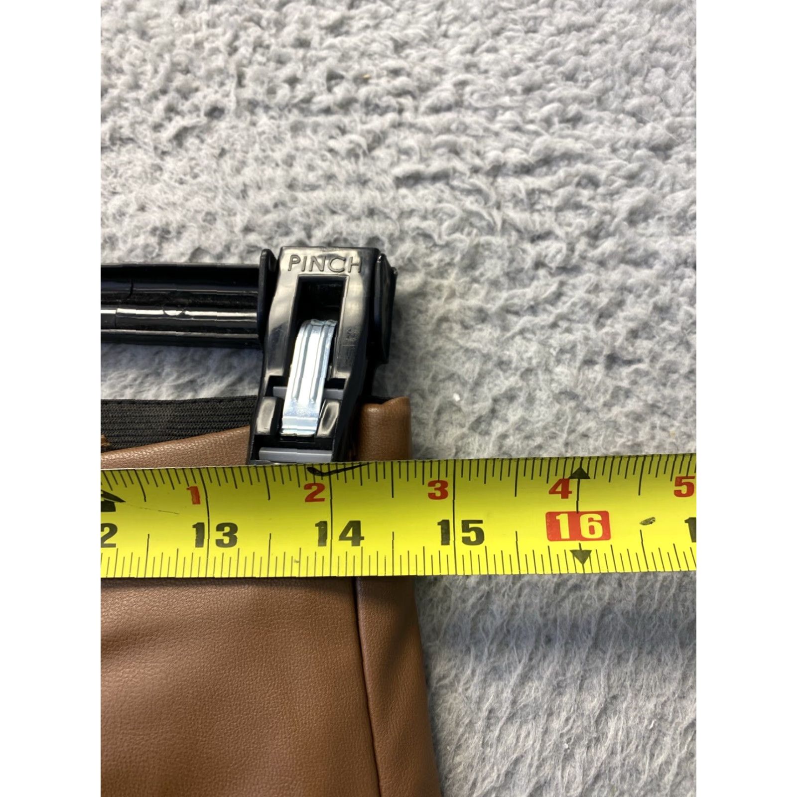 Zara NWOT Zara Faux Leather Hi-Rise Leggings Size Medium /Brown Blogger /34-94 Size 32" / US 10 / IT 46 - 5 Thumbnail