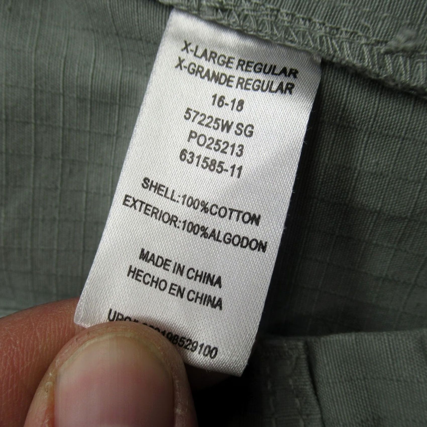Walls Walls Work Wear Cargo Shorts Mens XL 38" Limestone Rugged Ripstop Outdoor NEW Size US 36 / EU 52 - 5 Thumbnail