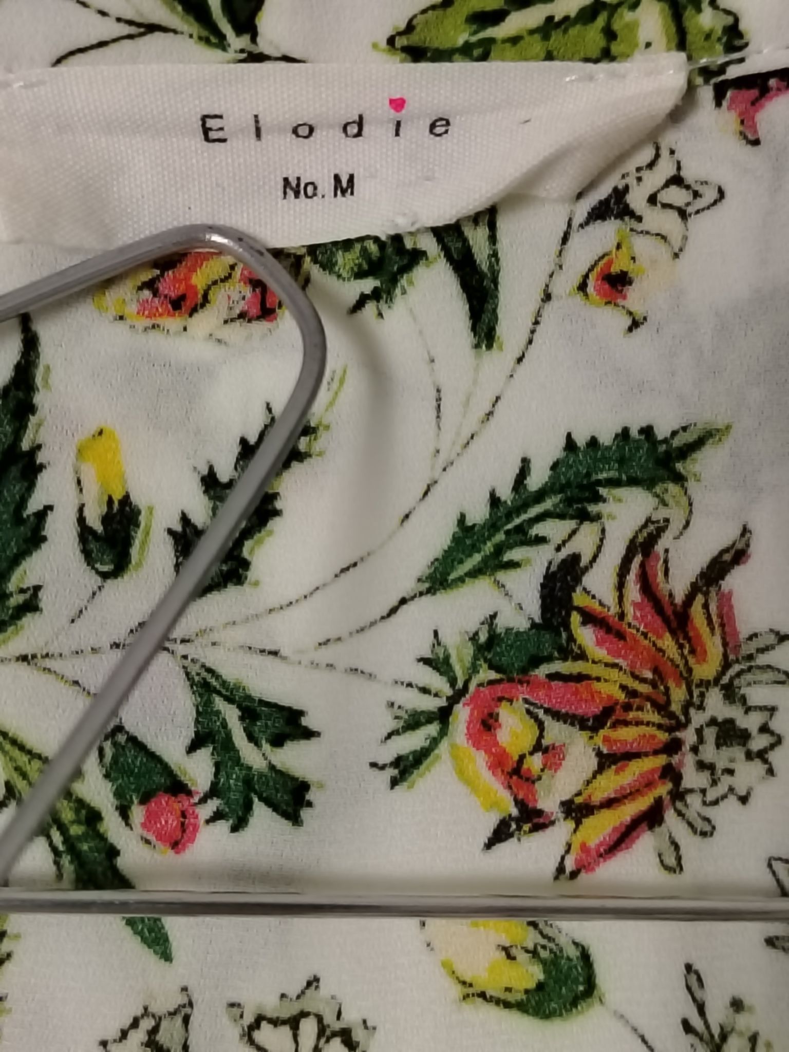 Other Pre-Loved Shirt Women's M Floral Long Sleeve Button Front Size M / US 6-8 / IT 42-44 - 6 Thumbnail