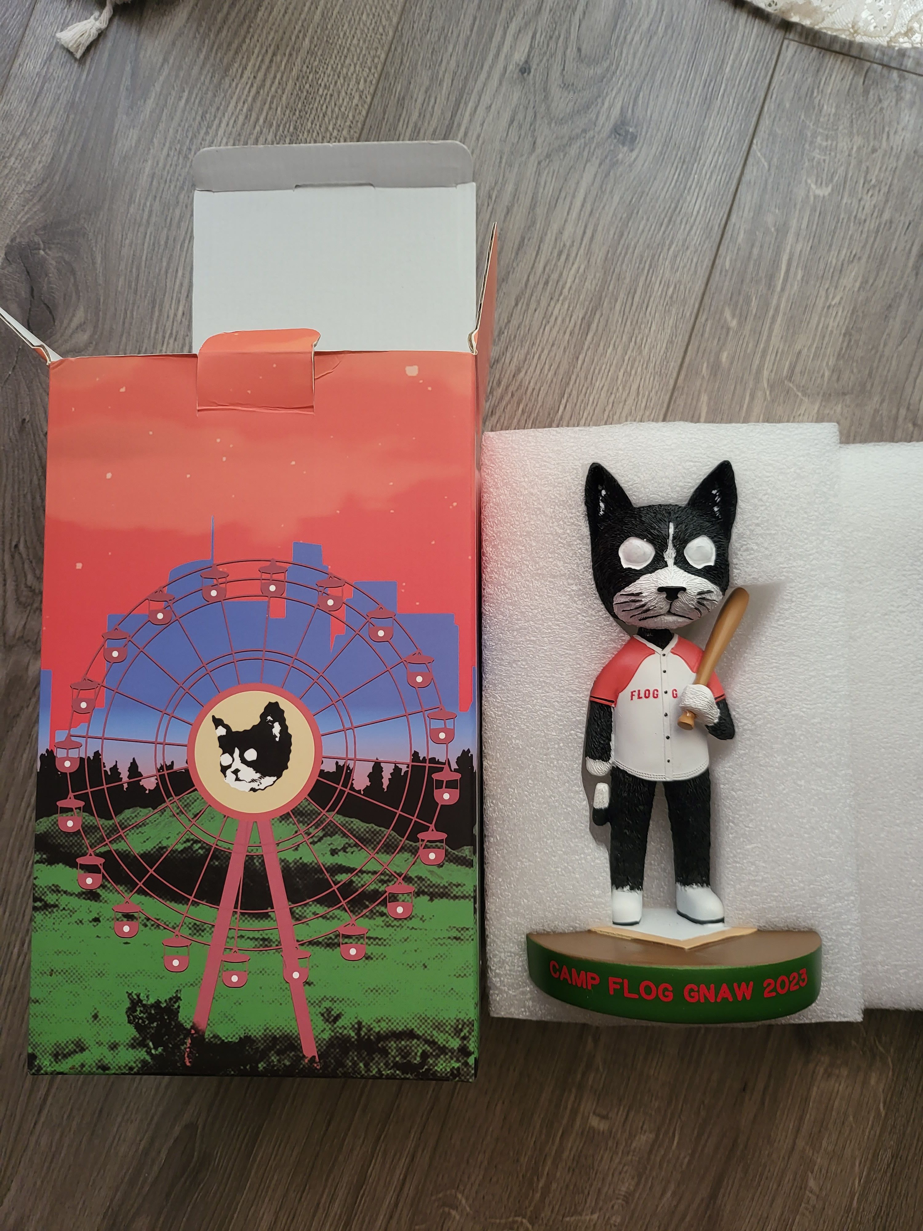 Golf Wang Golf Wang Camp Flog Gnaw Kill Cat Ceramic Bobblehead | Grailed