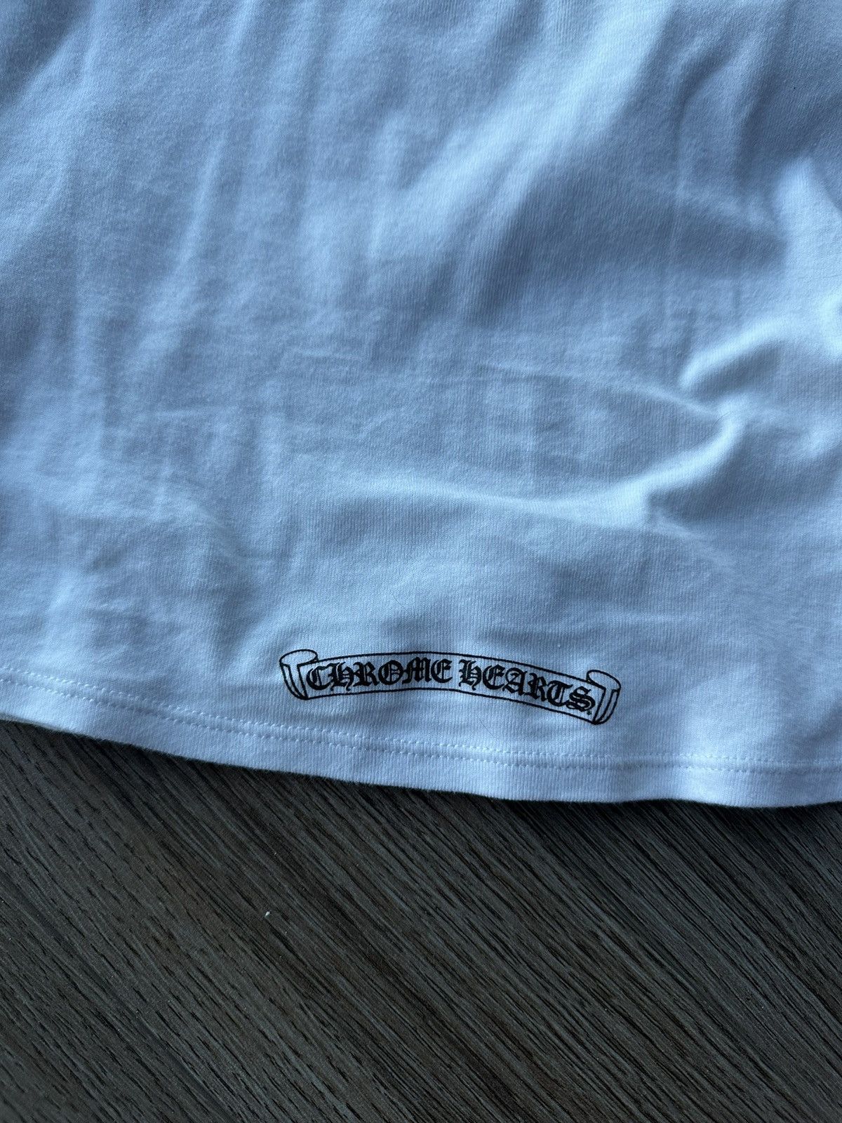 Chrome Hearts Chrome Hearts Womens Black White Dagger Long Sleeve Size L / US 10 / IT 46 - 10 Thumbnail