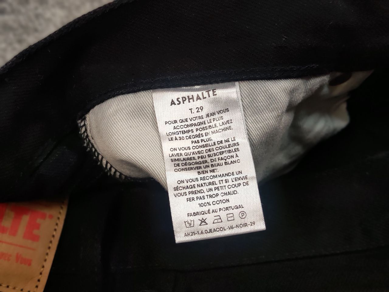 Asphalt Vintage Asphalte le ultime Selvedge Japan Style Denim Jeans Size US 30 / EU 46 - 17 Thumbnail