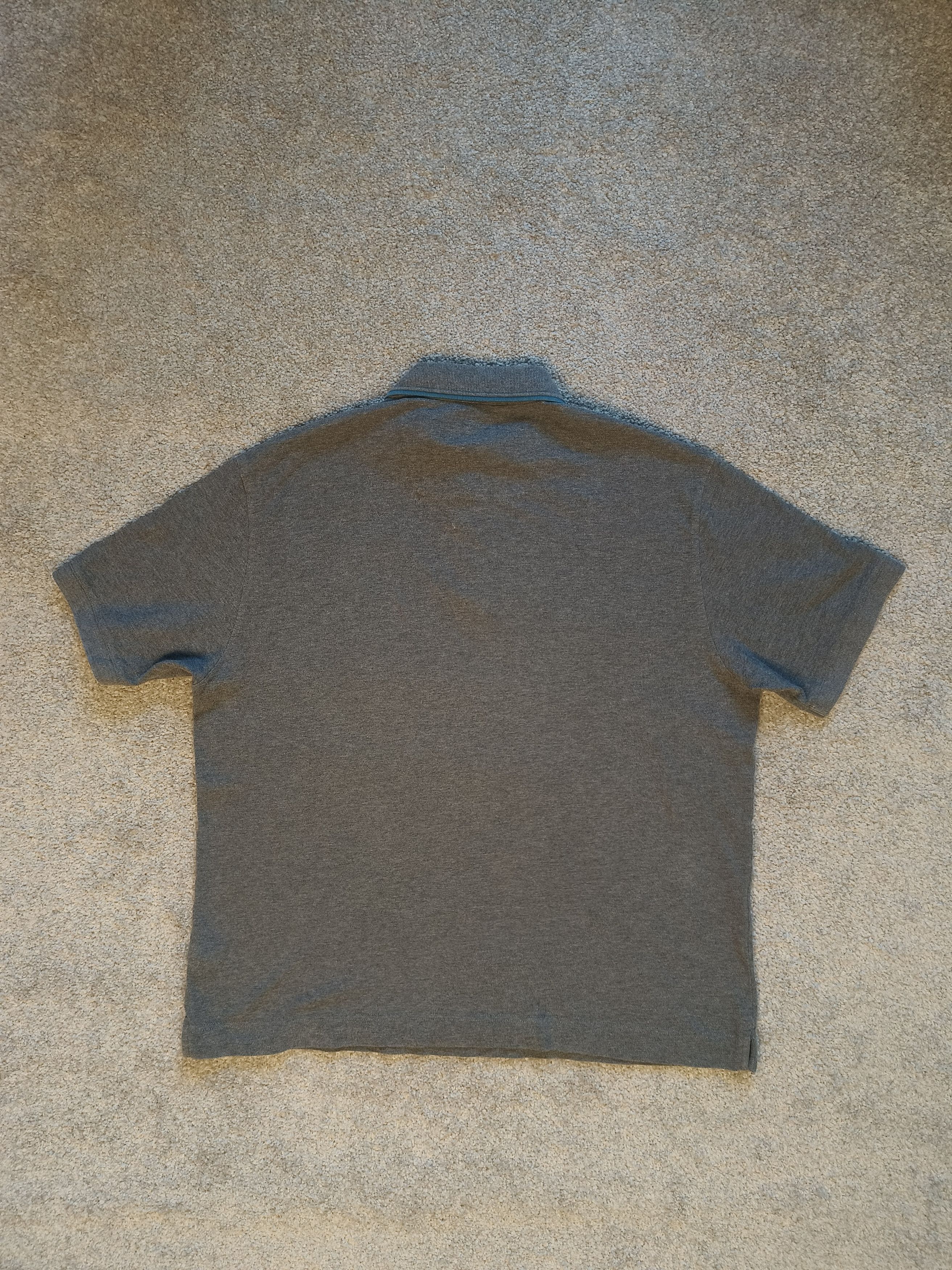 Z Zegna Z Zegna Grey Cotton Pique Polo T-Shirt XL Size US XL / EU 56 / 4 - 4 Thumbnail