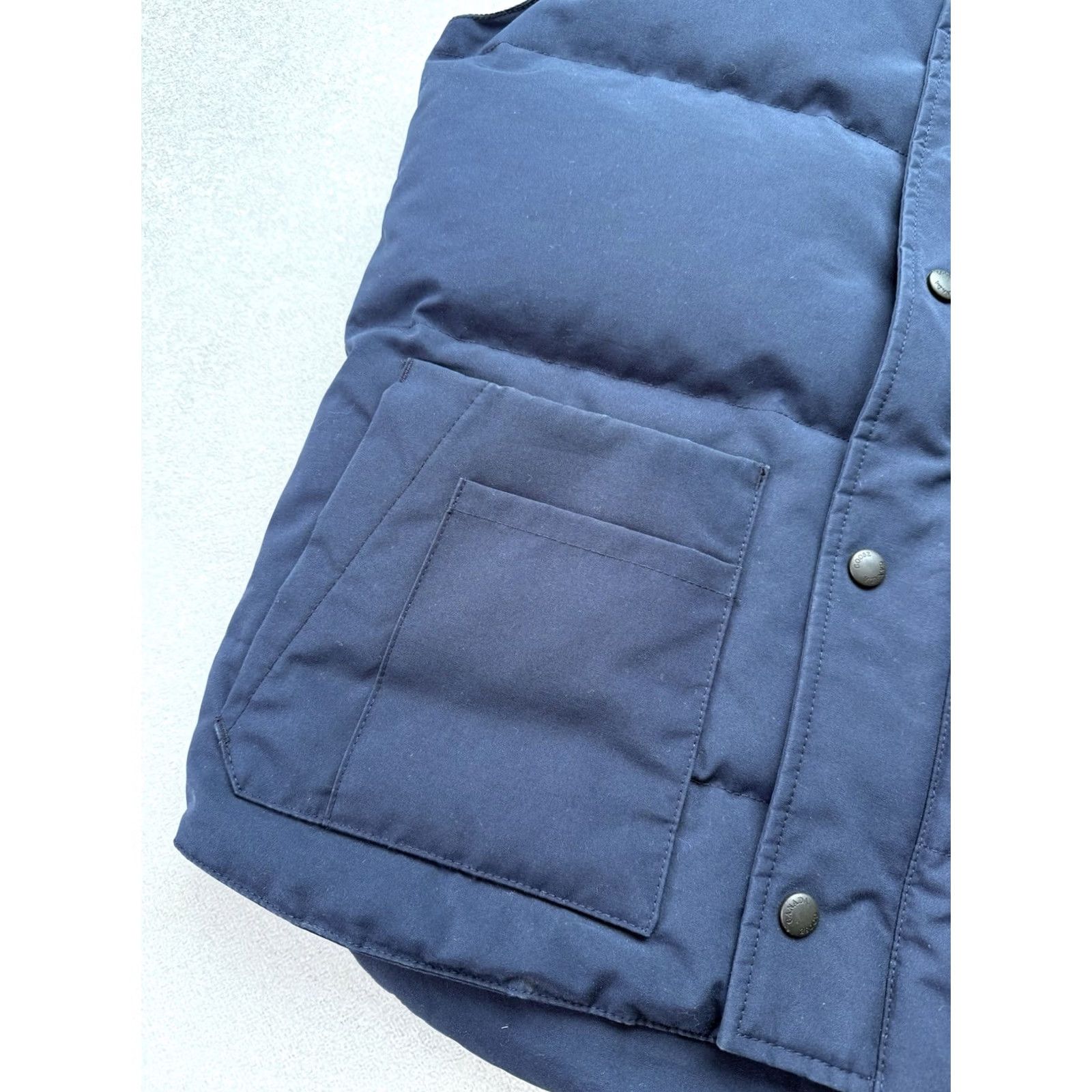 Canada Goose Canada Goose Vest Gilet Outdoor Down Freestyle Blue Men’s S Smoothshell Zip Embroidered Logo Size US S / EU 44-46 / 1 - 6 Thumbnail