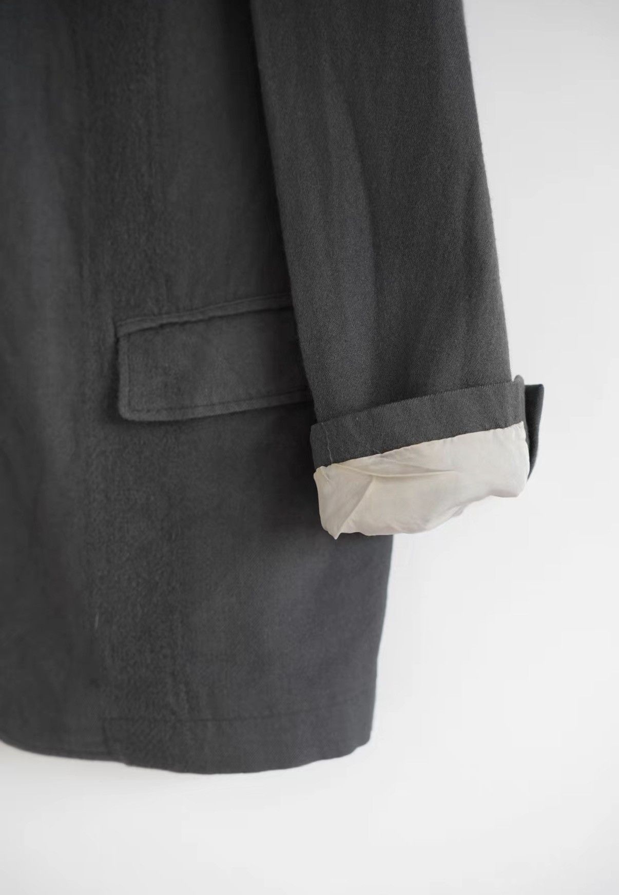 Yohji Yamamoto Yohji Yamamoto 00s Product-Dyed Wool Blazer J4 Size US M / EU 48-50 / 2 - 6 Thumbnail