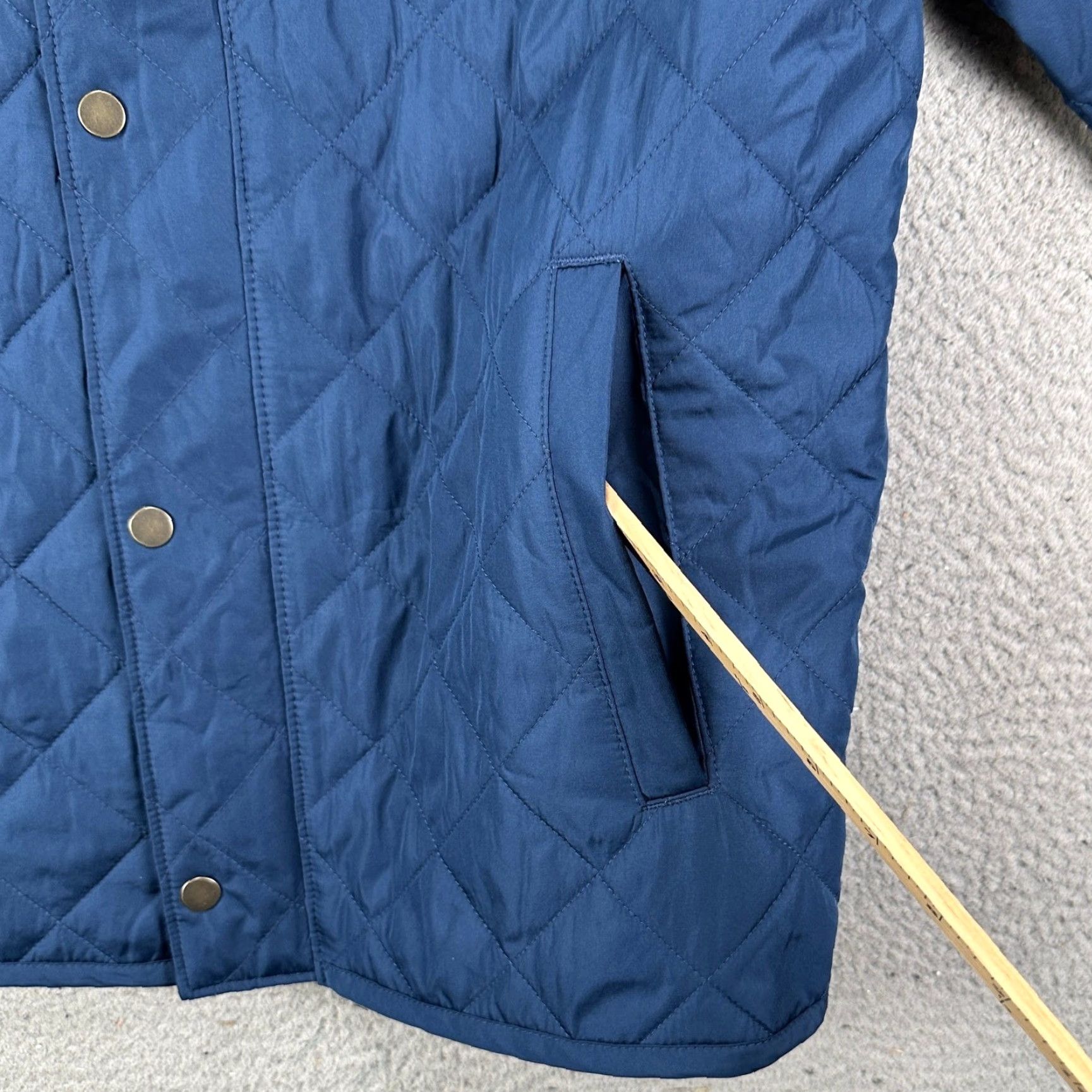 Gap GAP Jacket Womens Medium Quilted Blue Barn Utility Pockets Snap Button Outdoor Size M / US 6-8 / IT 42-44 - 7 Thumbnail