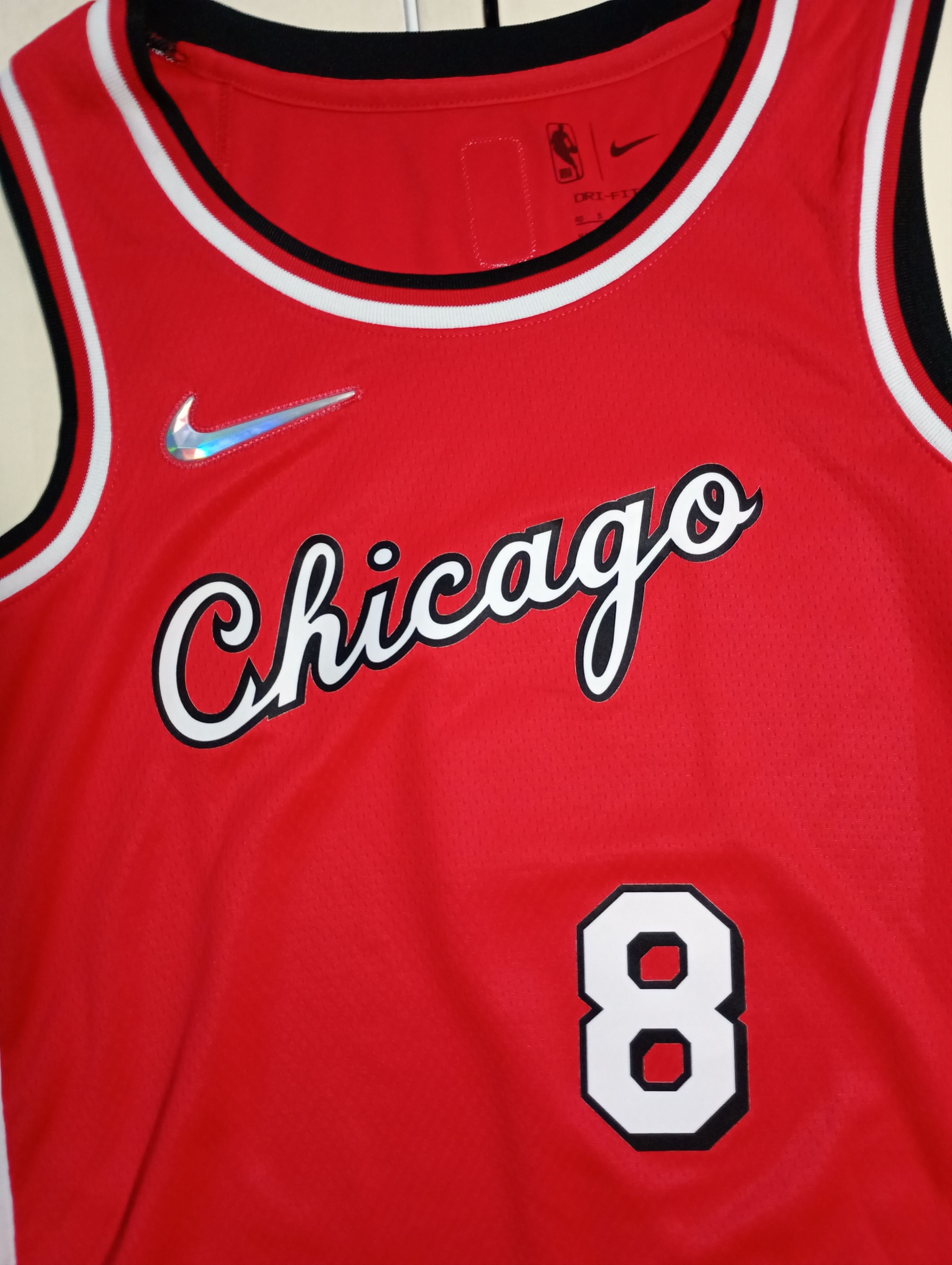 NBA × Nike Nike Chicago Bulls Jersey 8 Zach Lavine 2021-2022 Size US S / EU 44-46 / 1 - 6 Thumbnail