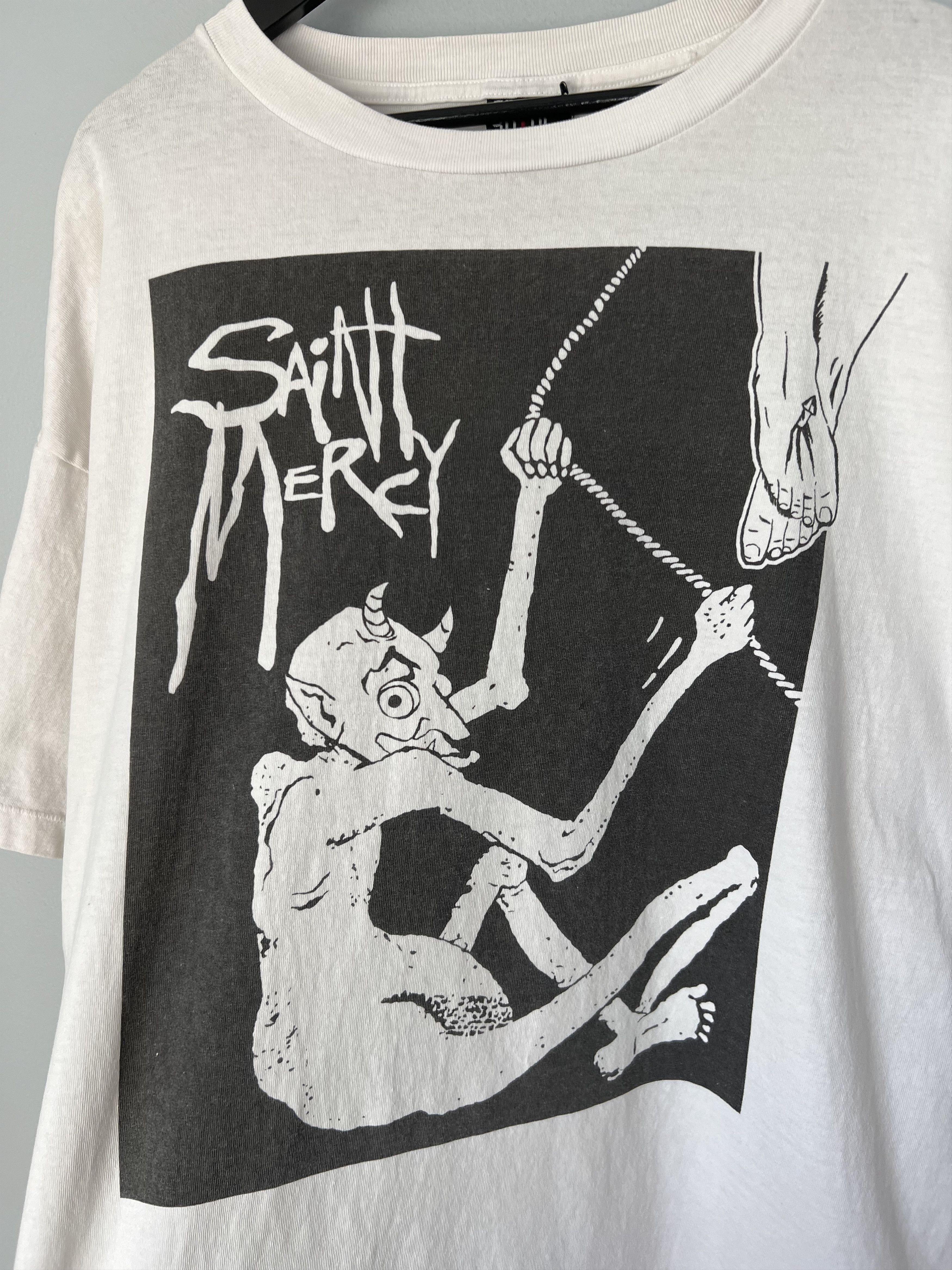 Saint Michael XXXL Saint Michael Mercy Tee in White Size US XXL / EU 58 / 5 - 2 Thumbnail