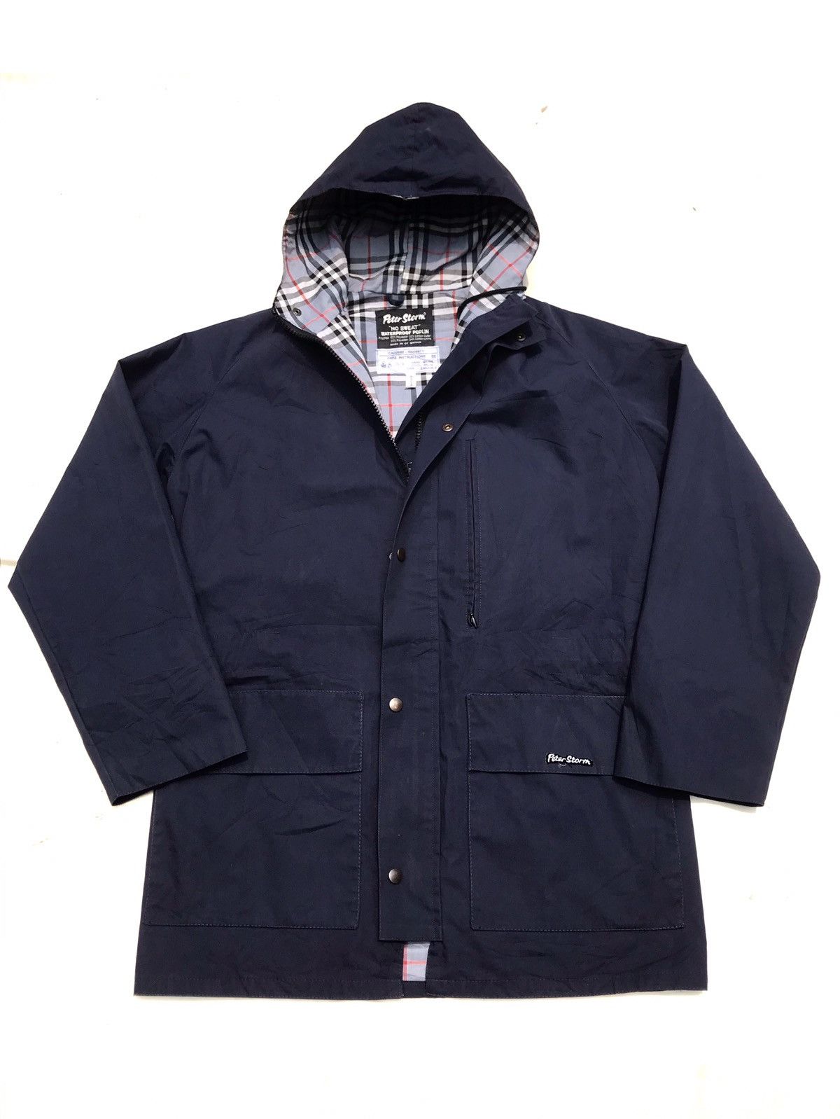 Vintage Peter Storm 70s Hunter hiking Jacket Big Pocket waterproof Size US L / EU 52-54 / 3 - 2 Thumbnail