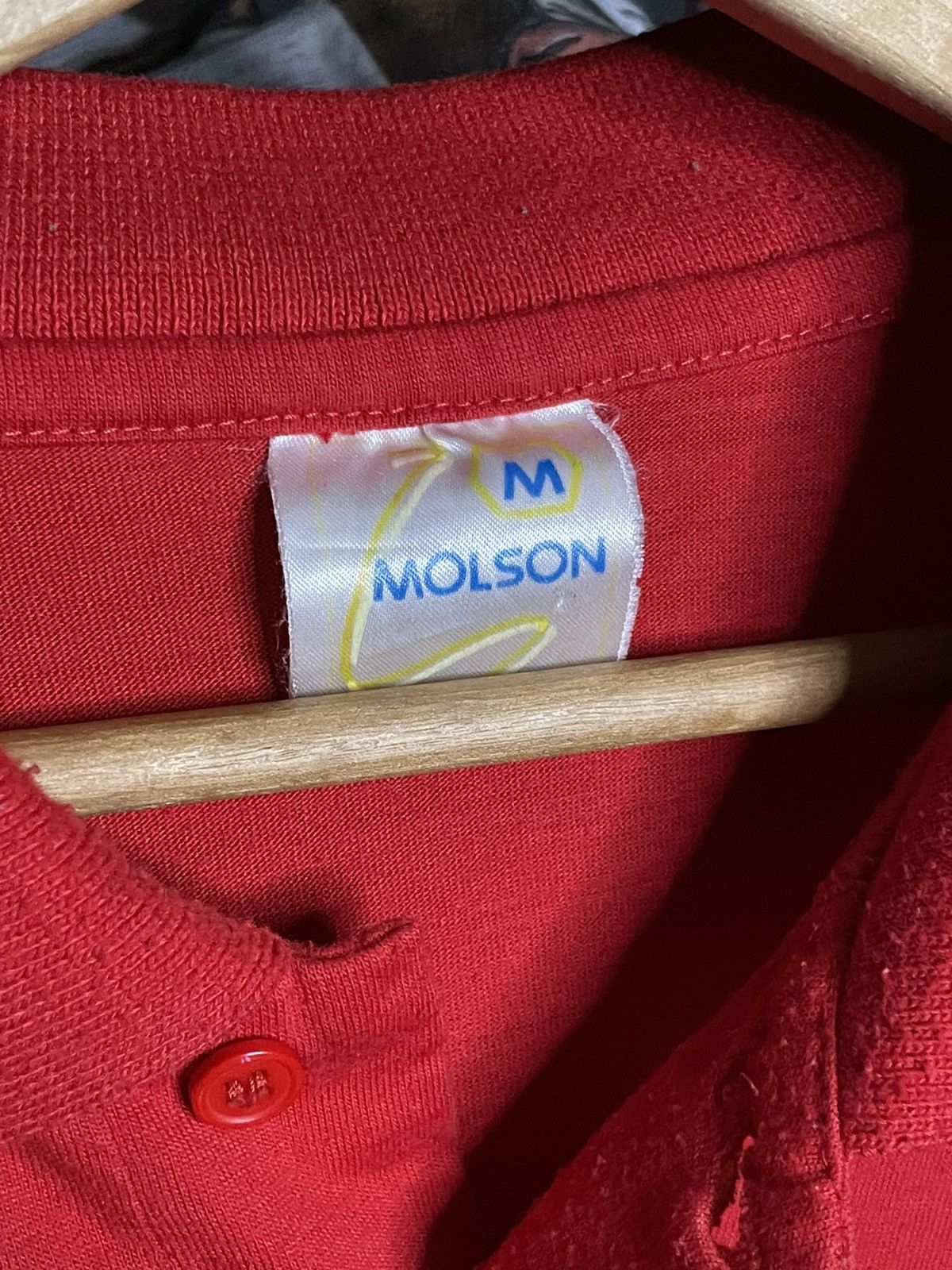 Vintage Vintage 90s Molson O'Keefe beer Long Sleeve collar Shirt. Size US M / EU 48-50 / 2 - 5 Thumbnail
