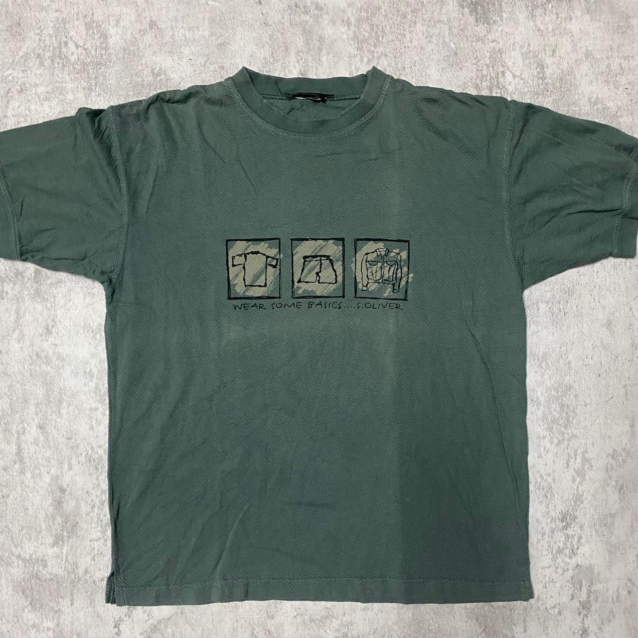 Other Green vintage 90s streetwear graphic tee with a relaxed fit Size US L / EU 52-54 / 3 - 1 Thumbnail