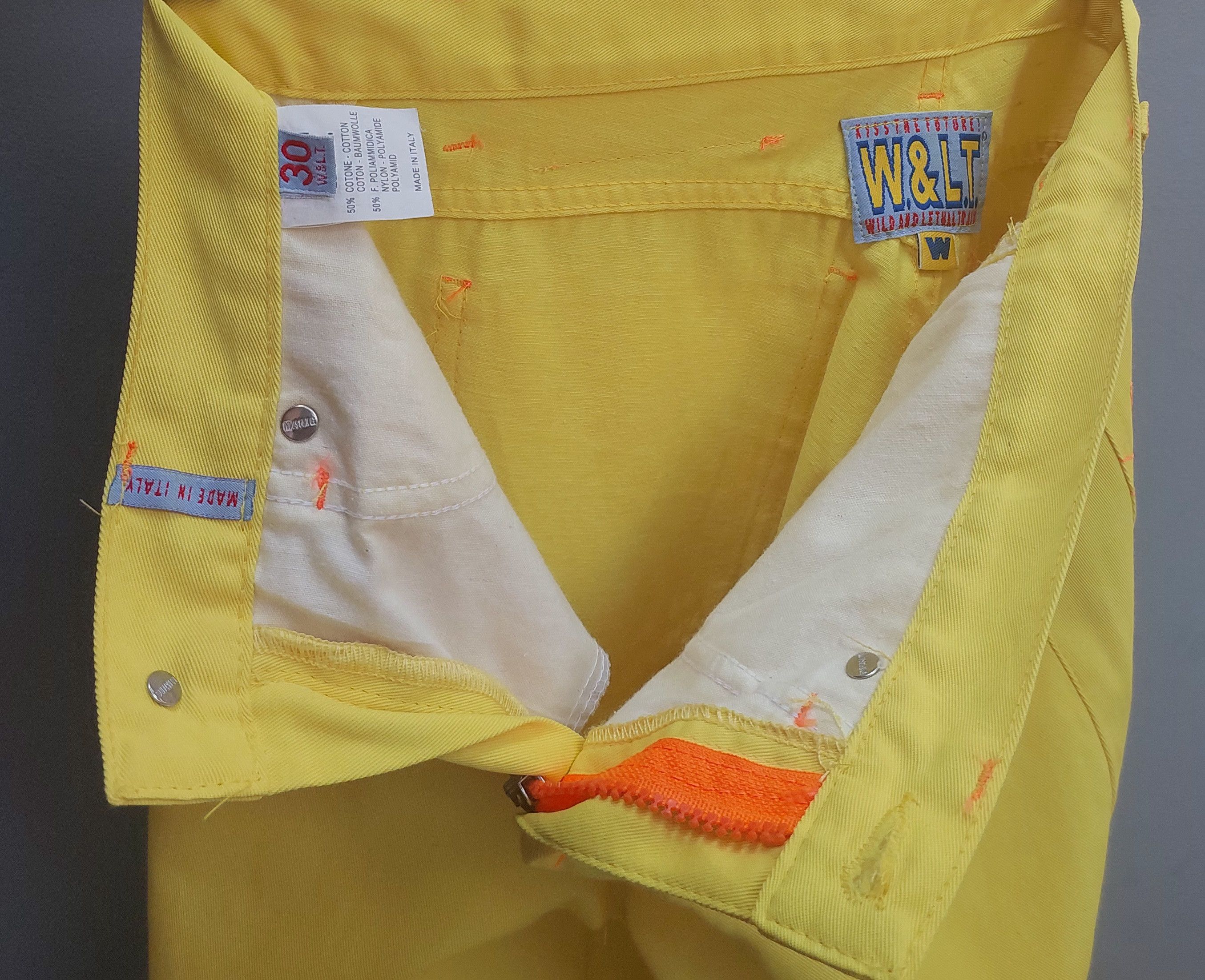 Walter Van Beirendonck Walter Van Beirendonck Yellow Pants Size US S / EU 44-46 / 1 - 7 Thumbnail