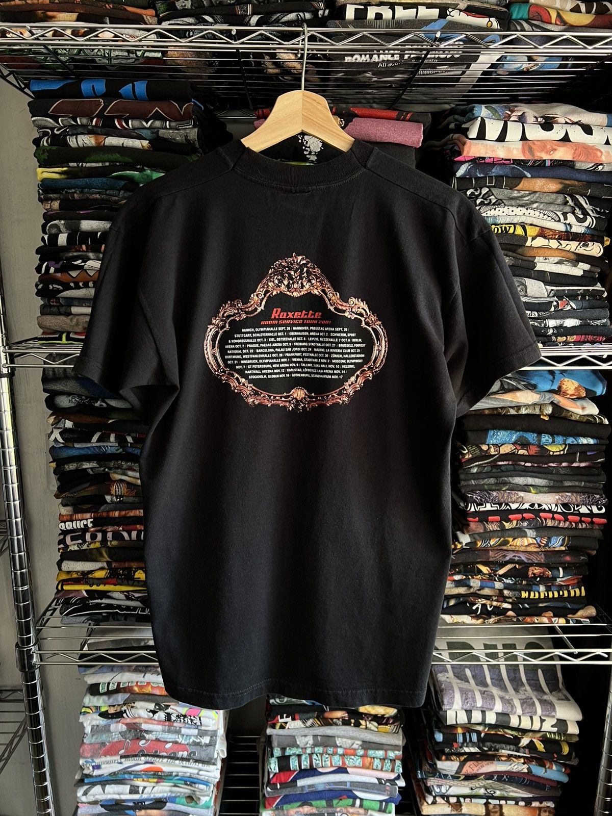 Band Tees 2001 Roxette Room Service Tour Screen Stars Tee Size US M / EU 48-50 / 2 - 2 Thumbnail