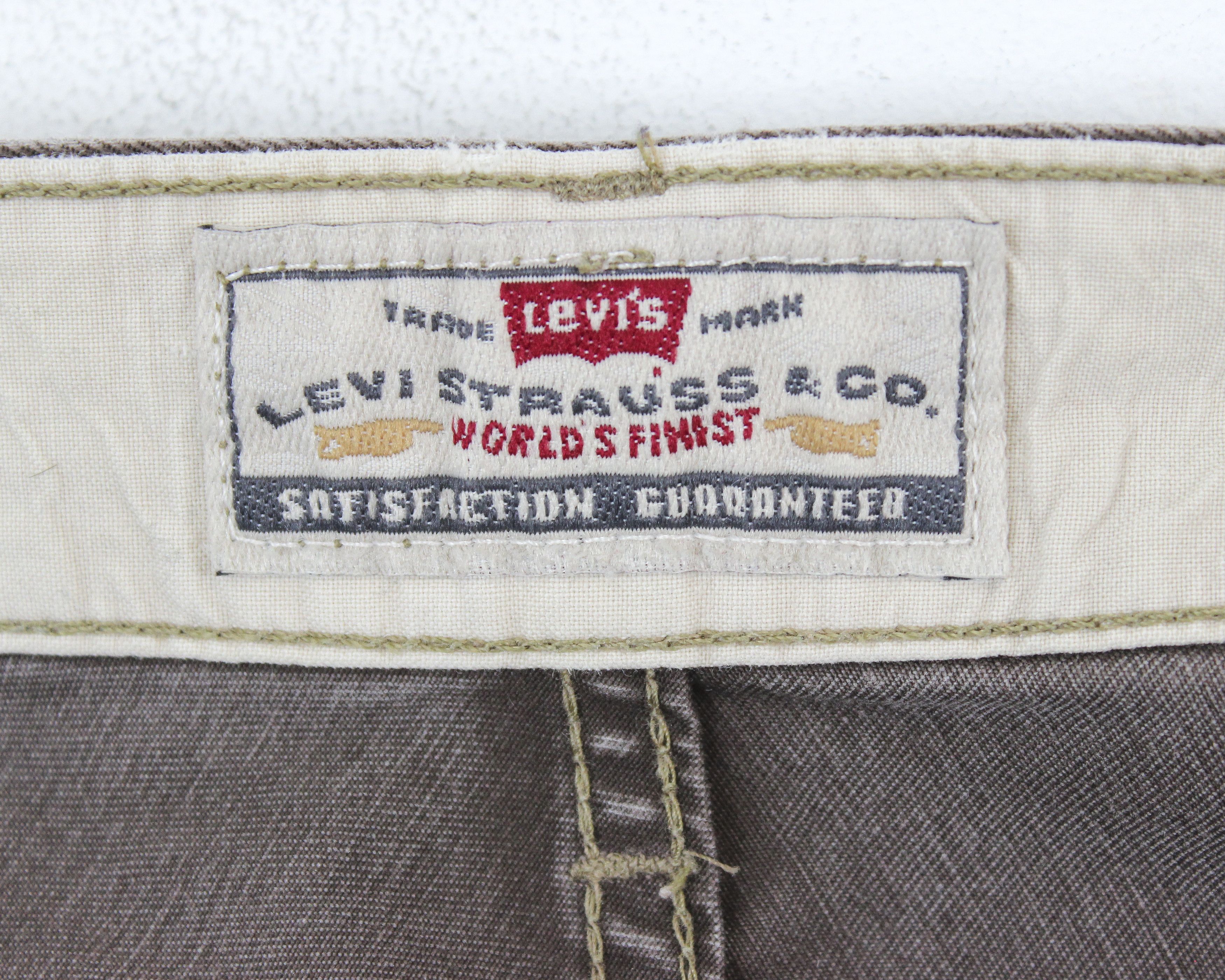 Levi's 537 Men W32 L32 Regular Straight Made in Italy Pants Trouser Size US 32 / EU 48 - 7 Thumbnail