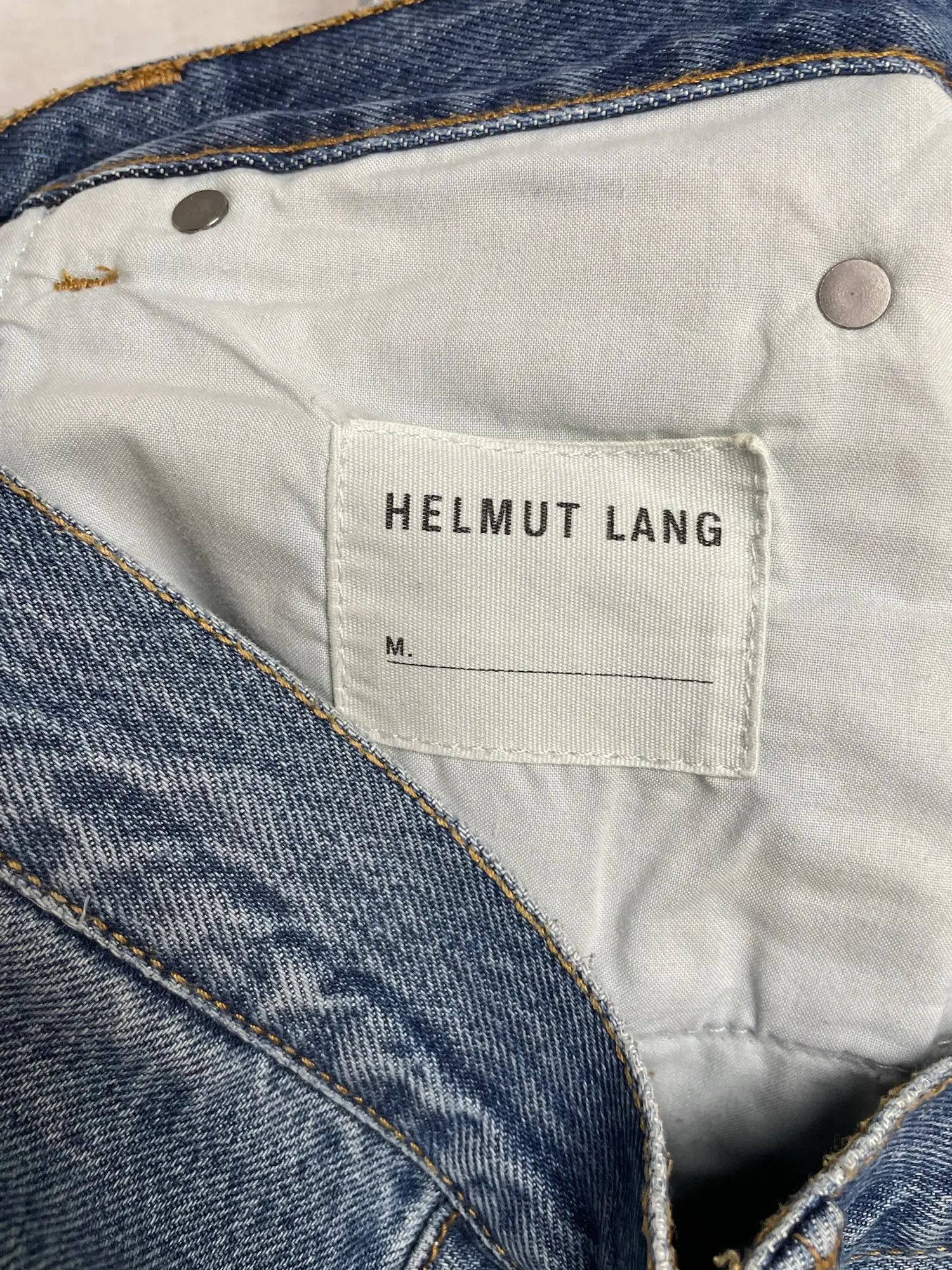 Helmut Lang slim fit blue jeans Size US 31 - 5 Thumbnail