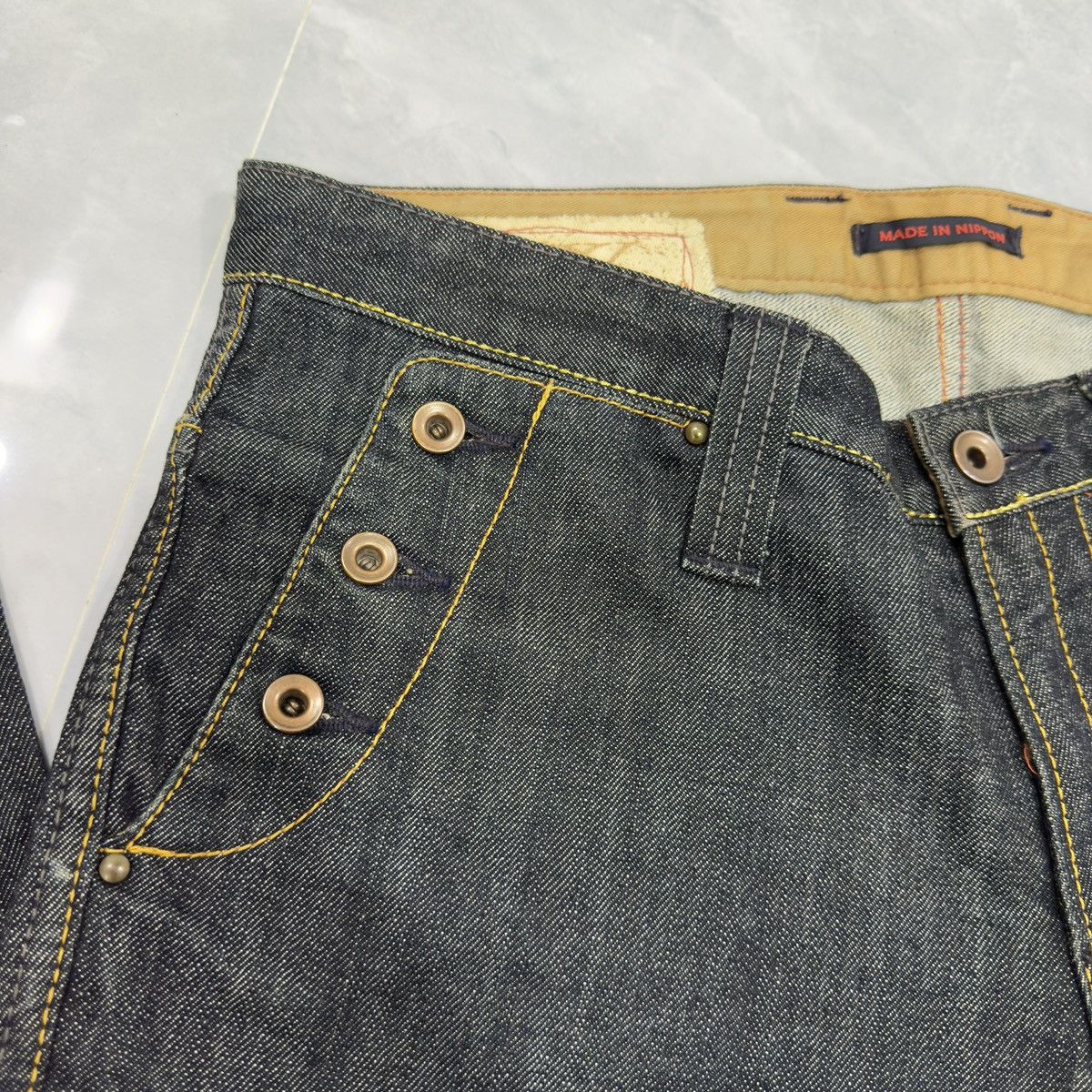 Japanese Brand × Vintage B.W Jeans - Japan Denim - Nippon Made🎌 Size US 30 / EU 46 - 11 Thumbnail