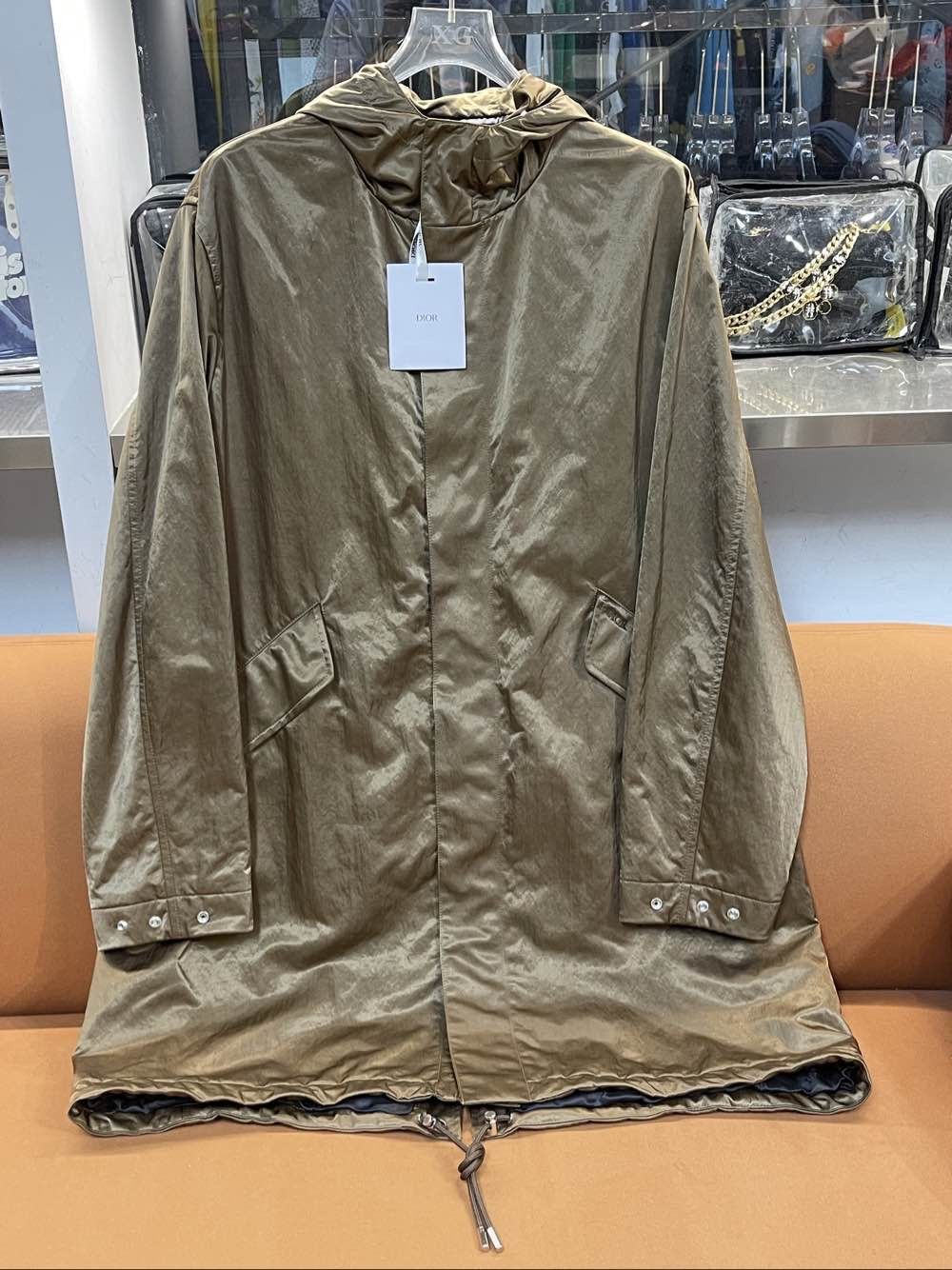 Dior Dior Logo Hooded Parka Size 50 Size US M / EU 48-50 / 2 - 1 Thumbnail