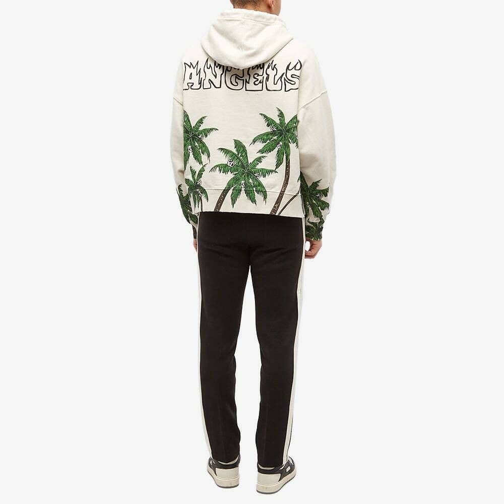 Palm Angels o1y0325 Logo Hoodie in Off White/Green Size US XS / EU 42 / 0 - 5 Thumbnail