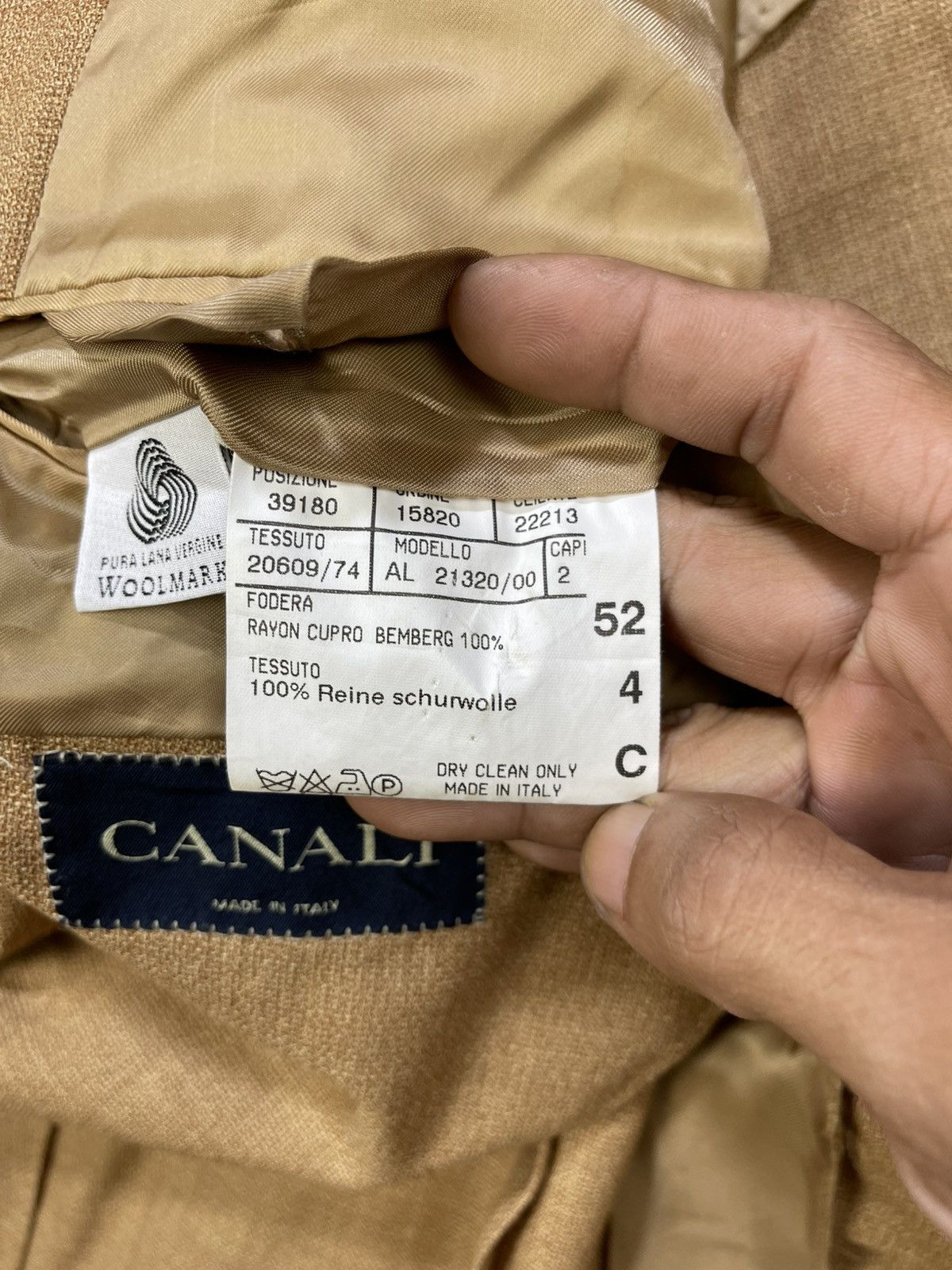 Canali Canali x Resmann Herrenausstatter Pure Wool Blazer Size US L / EU 52-54 / 3 - 17 Thumbnail
